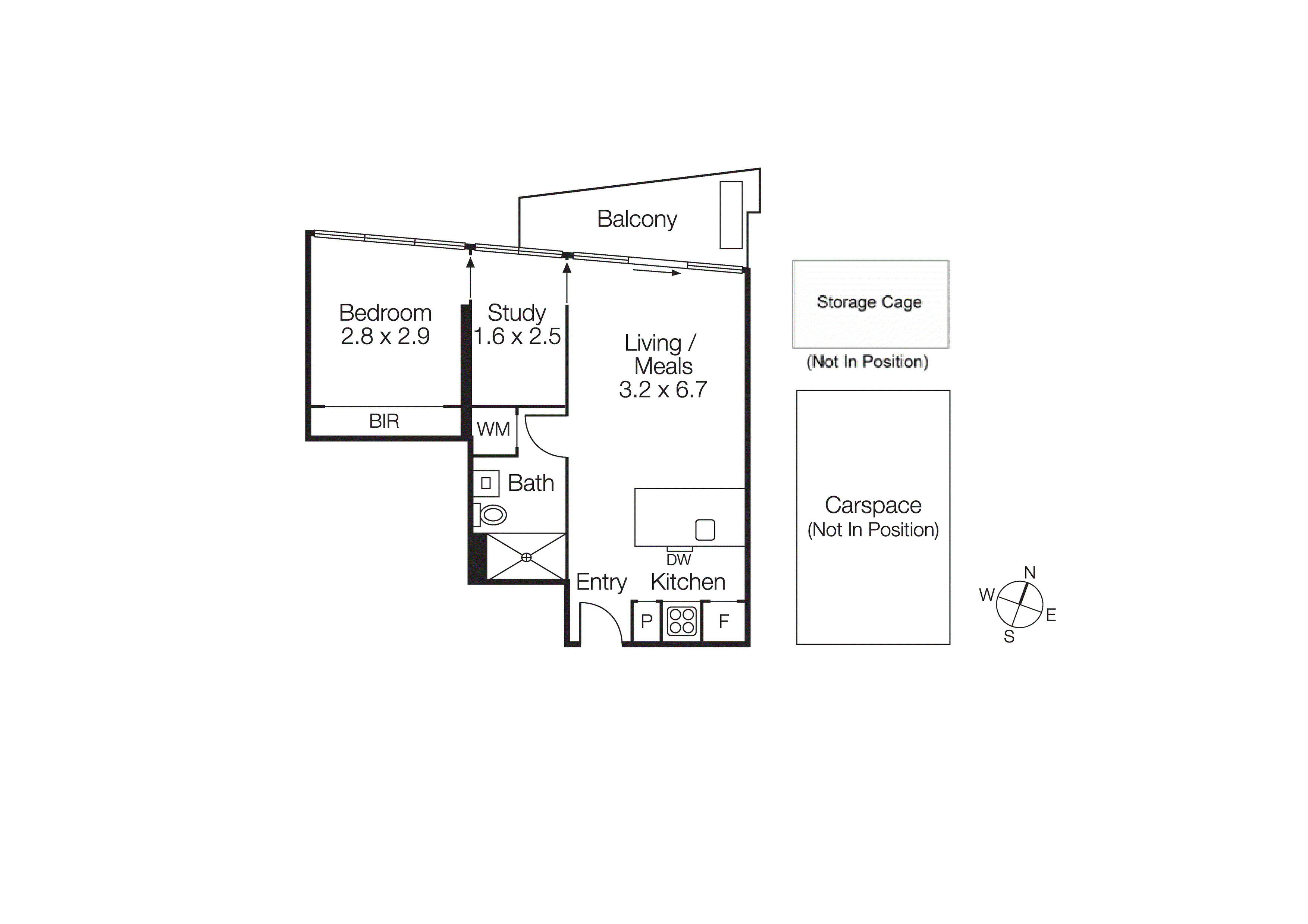 401/74-76 Eastern Road, South Melbourne VIC 3205 - Floorplan
