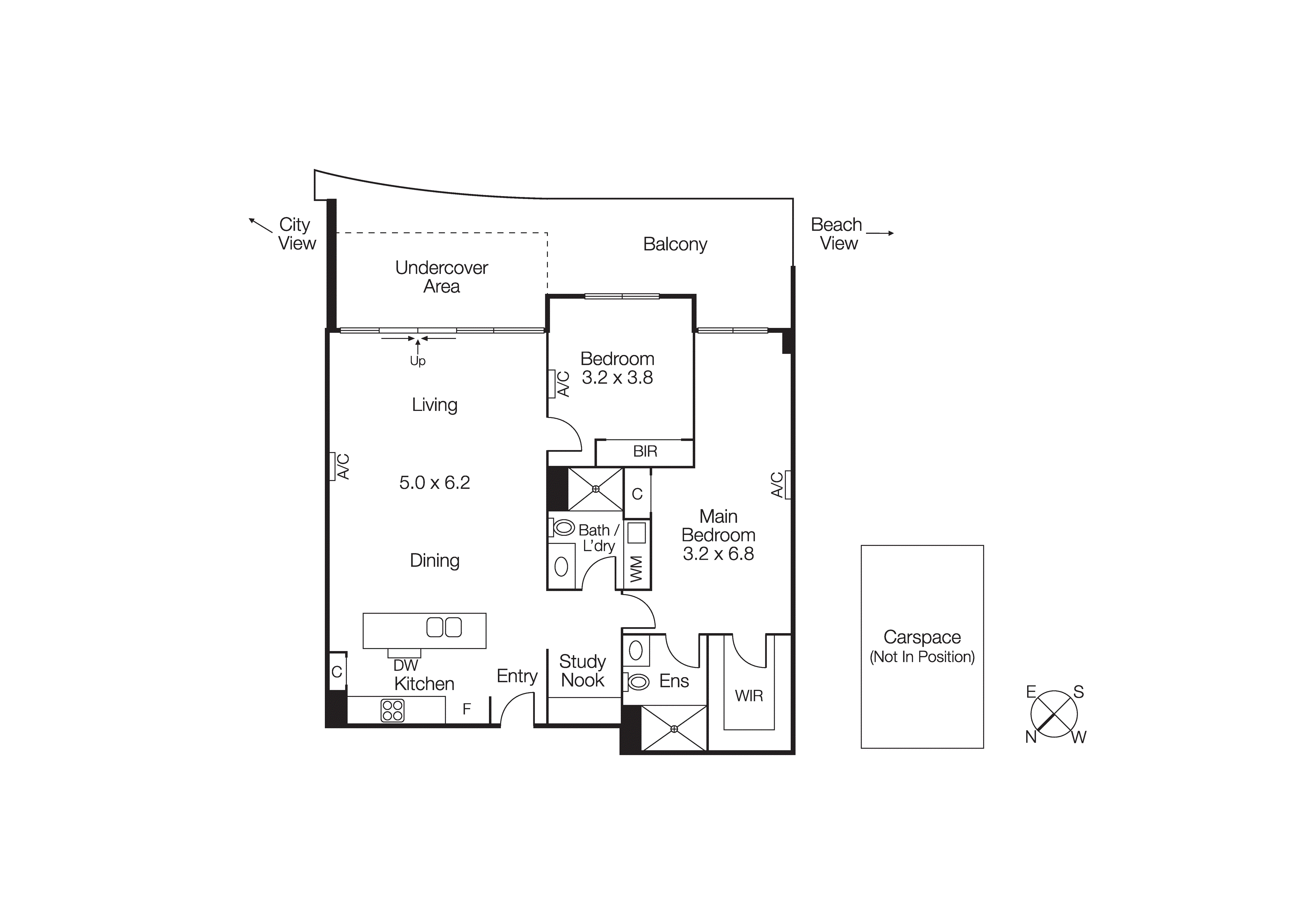 401/77 Nott Street, Port Melbourne VIC 3207 - Floorplan