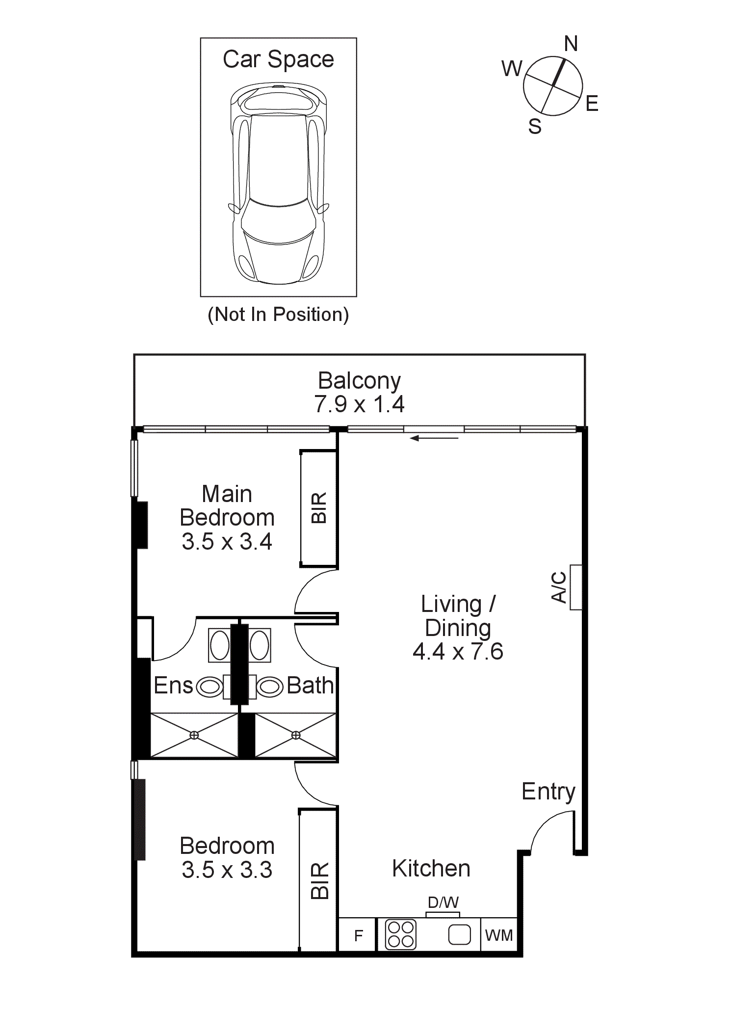 401/77 River Street, South Yarra VIC 3141 - Floorplan