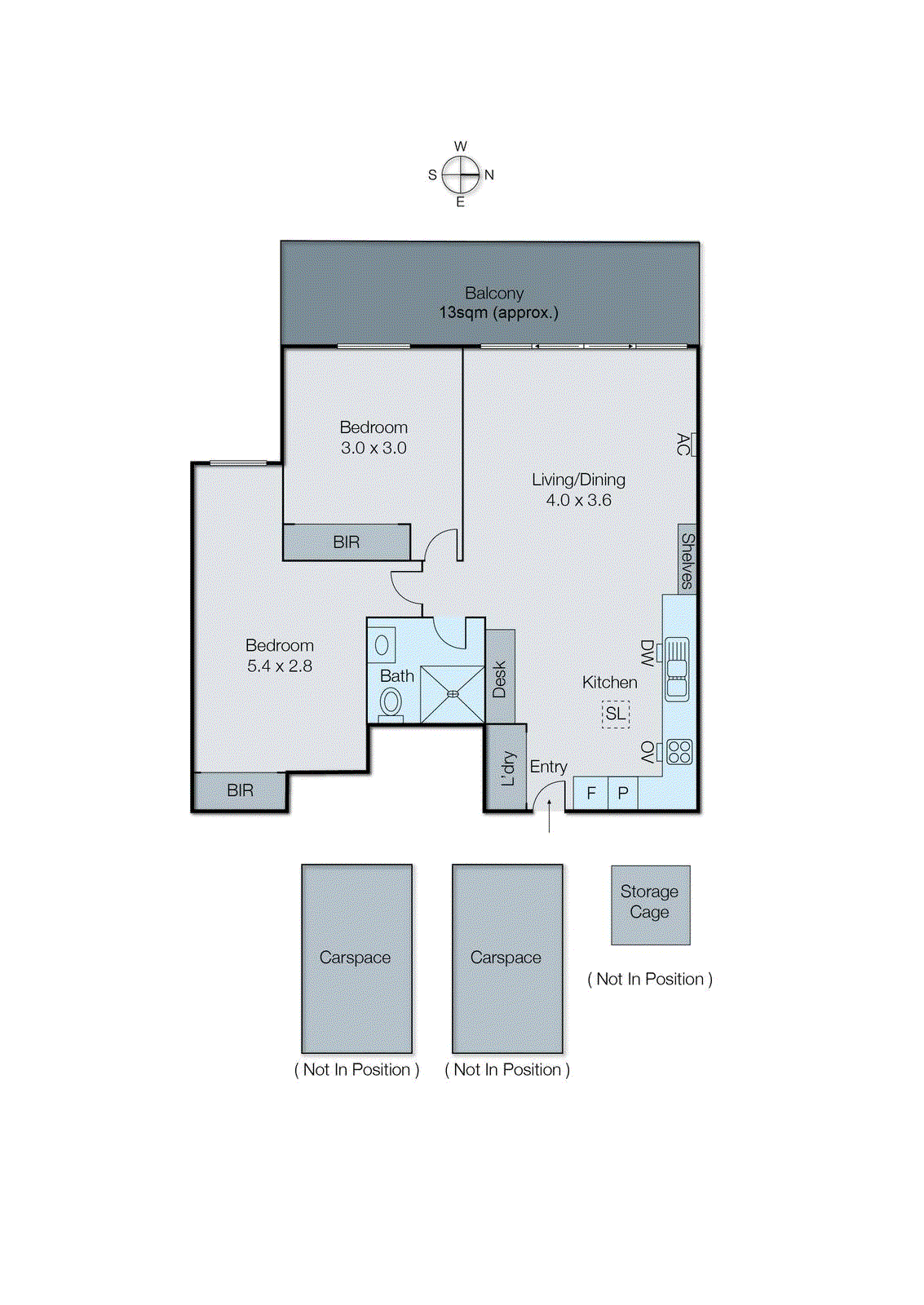 401/81 Warrigal Road, Mentone VIC 3194 - Floorplan