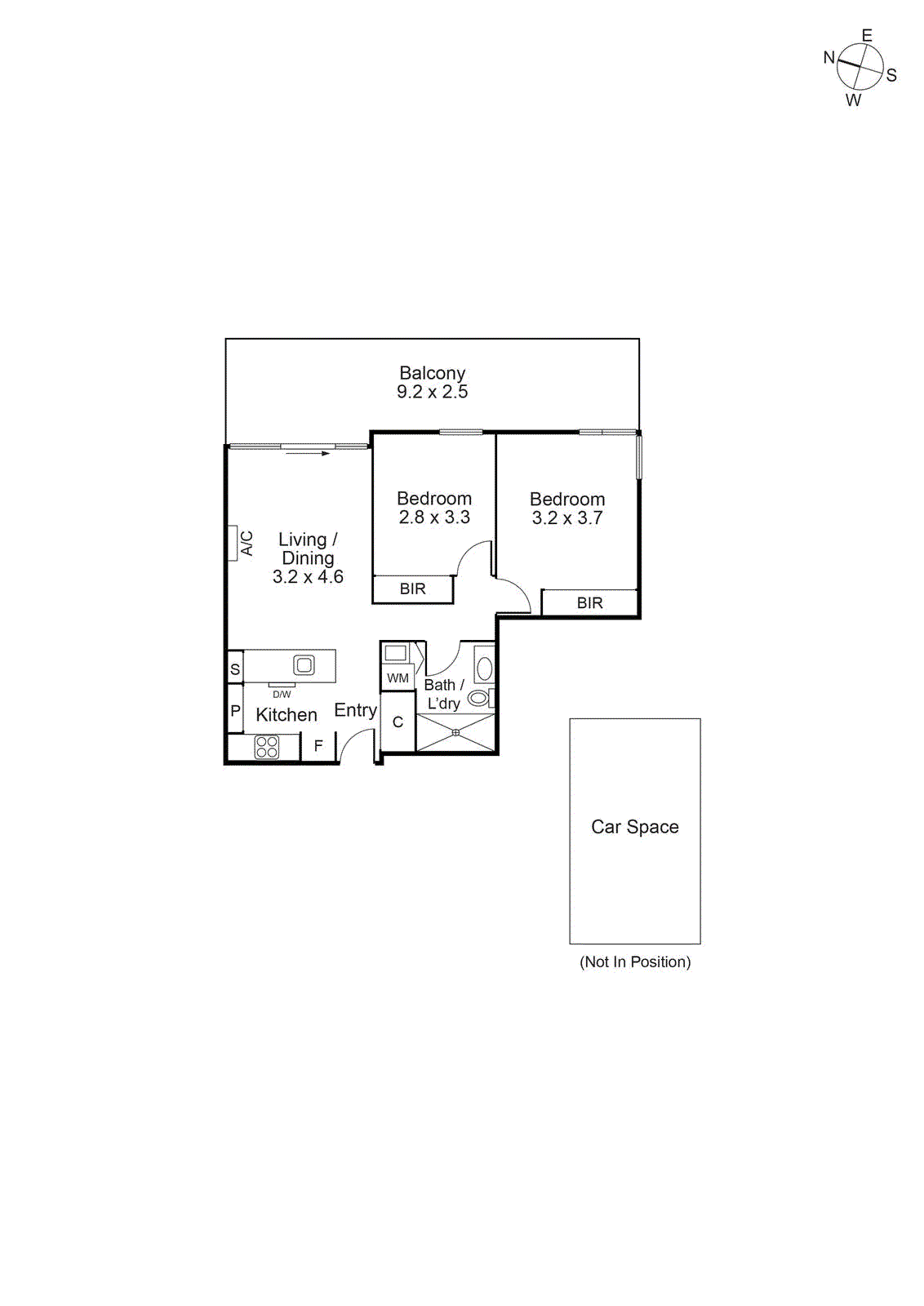 402/1 Mount Street, Prahran VIC 3181 - Floorplan