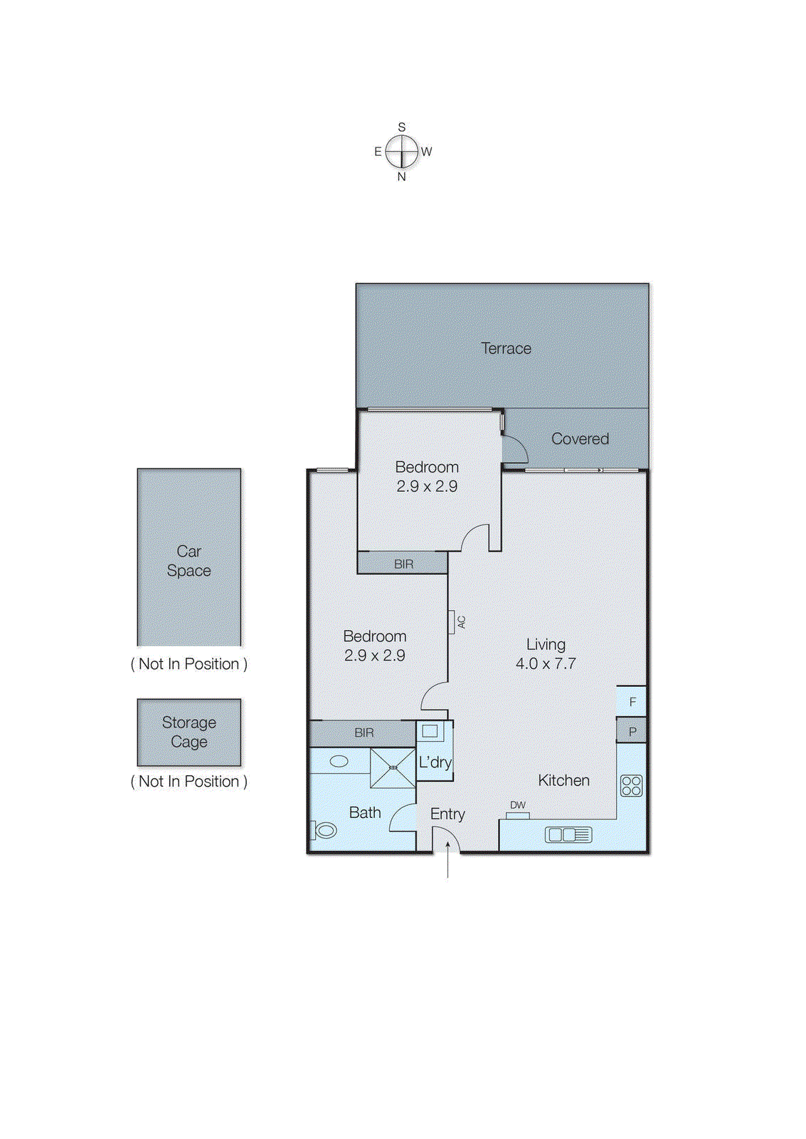 402/11 Central Avenue, Moorabbin VIC 3189 - Floorplan