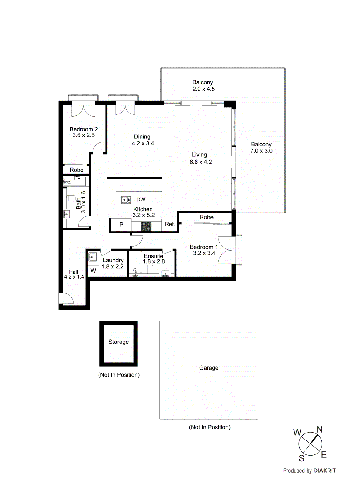 402/1146 Nepean Highway, Highett VIC 3190 - Floorplan
