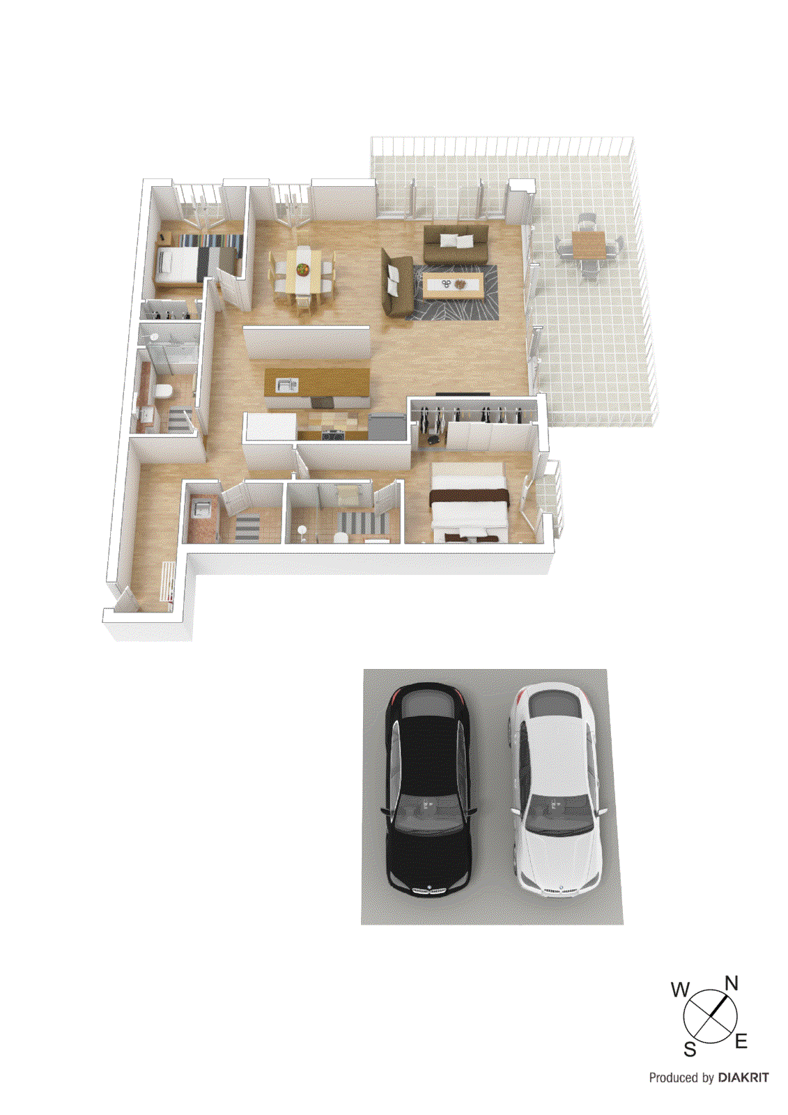 402/1146 Nepean Highway, Highett VIC 3190 - Floorplan