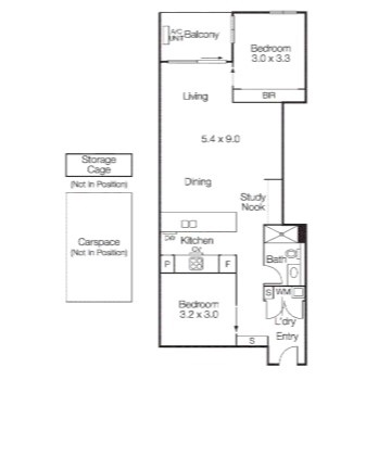 402/181 Fitzroy Street, ST KILDA VIC 3182 - Floorplan