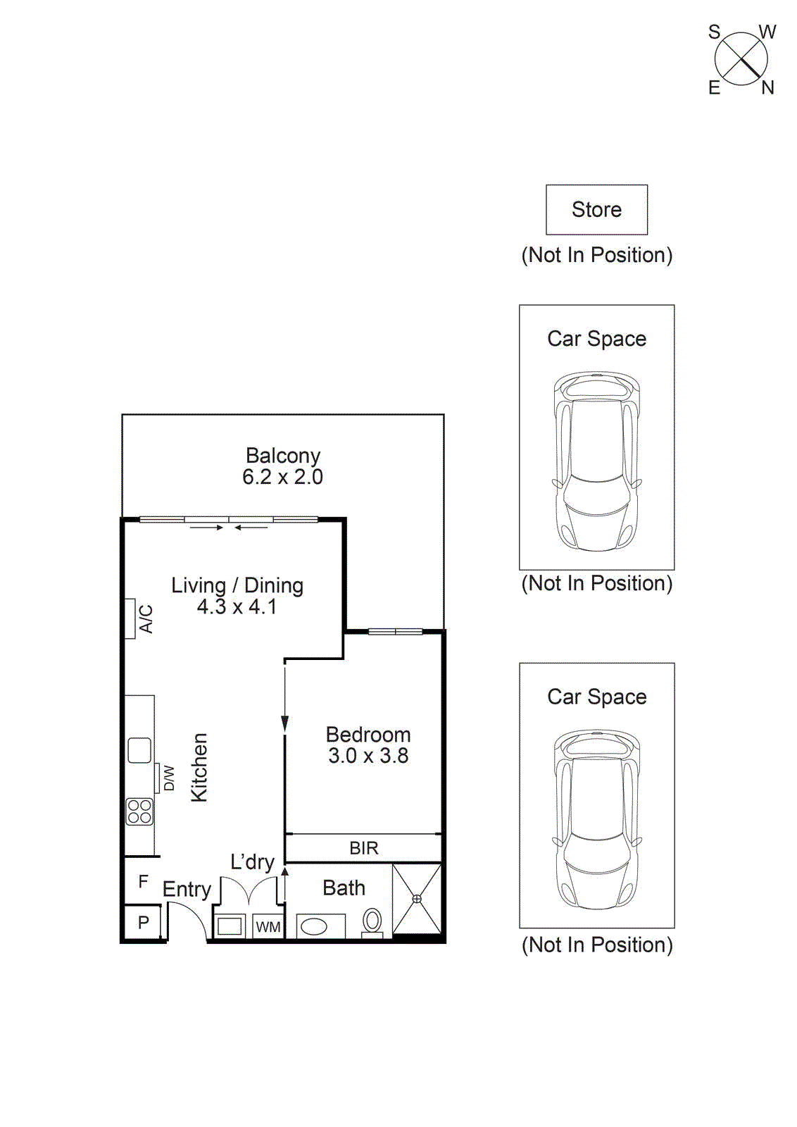 402/1a Peel Street, Windsor VIC 3181 - Floorplan