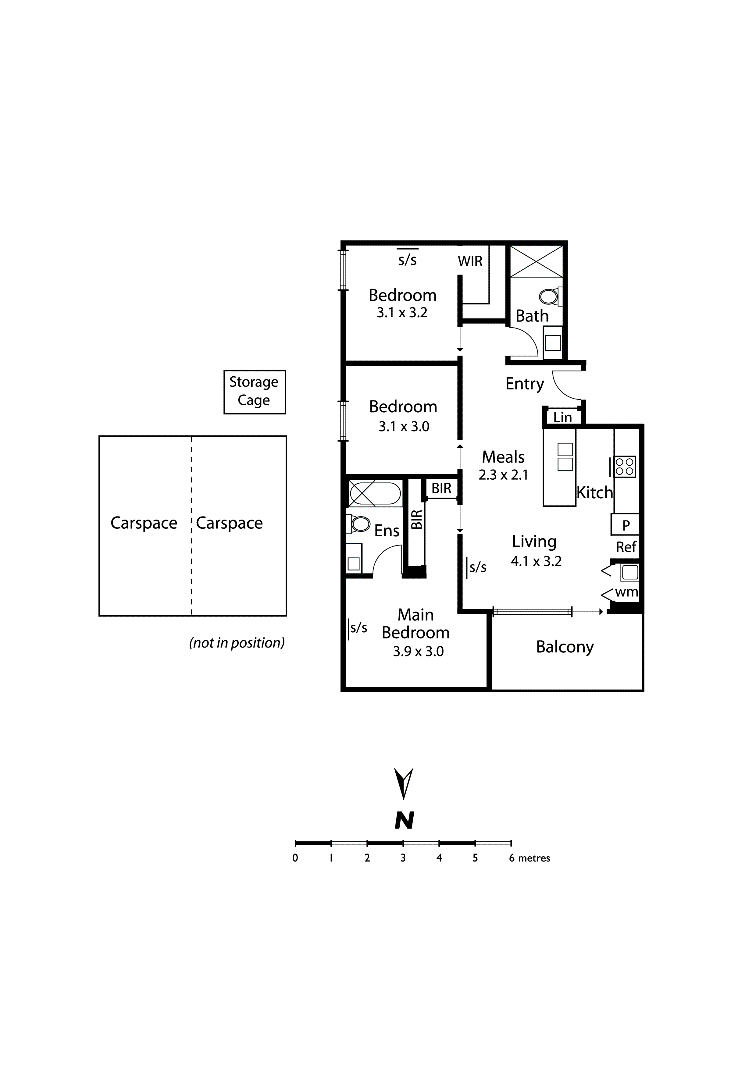402/324 Centre Road, Bentleigh VIC 3204 - Floorplan