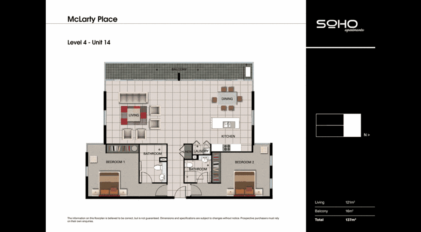 402/8-10 McLarty Place, Geelong VIC 3220 - Floorplan