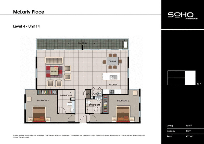 402/8-10 McLarty Place, Geelong VIC 3220 - Floorplan