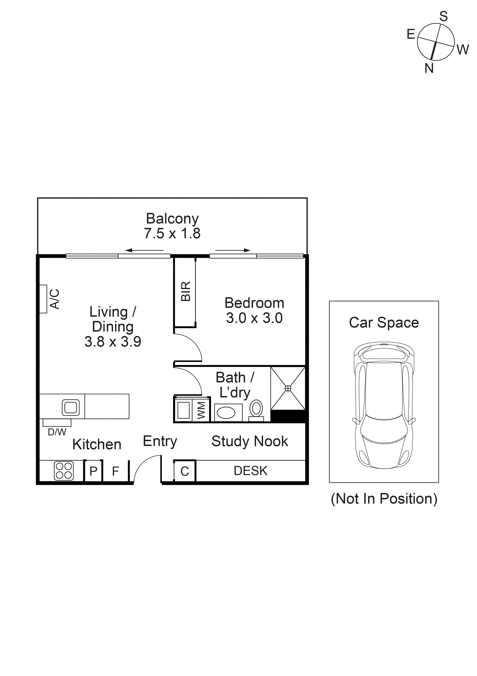 402/83-85 Drummond Street, Oakleigh VIC 3166 - Floorplan