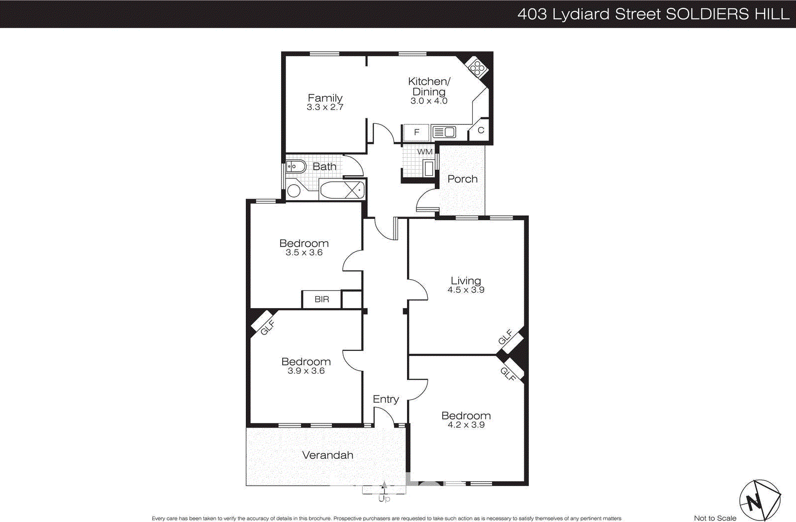403 Lydiard Street, Soldiers Hill VIC 3350 - Floorplan
