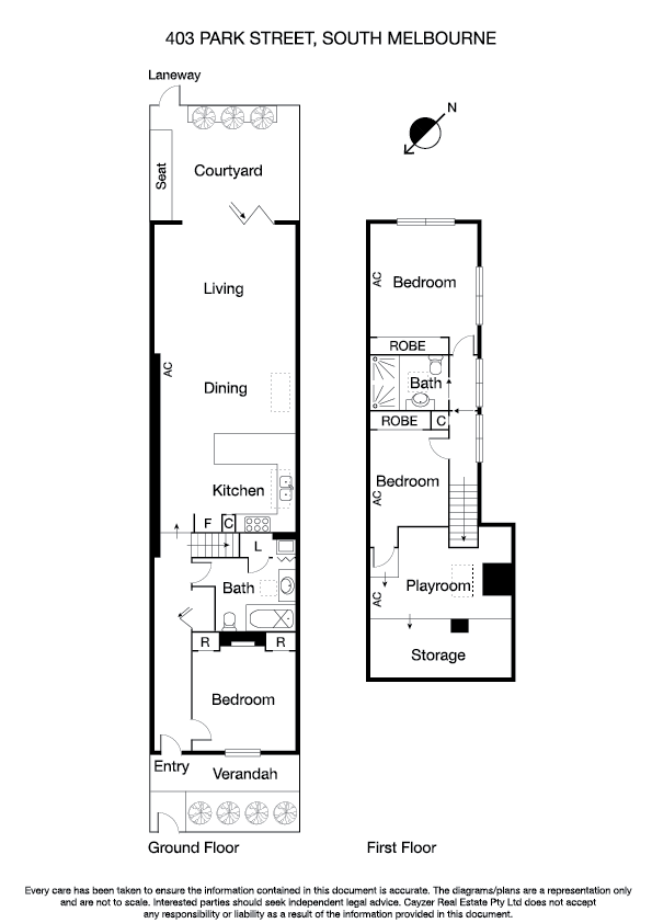 403 Park Street, SOUTH MELBOURNE VIC 3205 - Floorplan