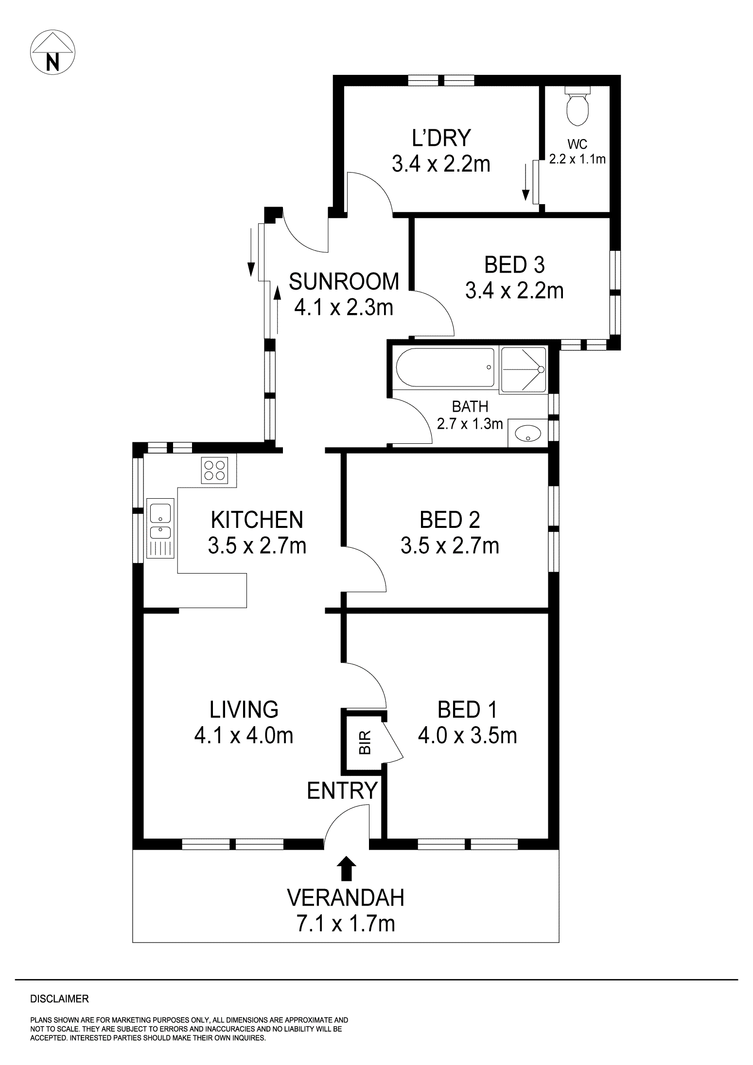 403 Richards Street, Canadian VIC 3350 - Floorplan