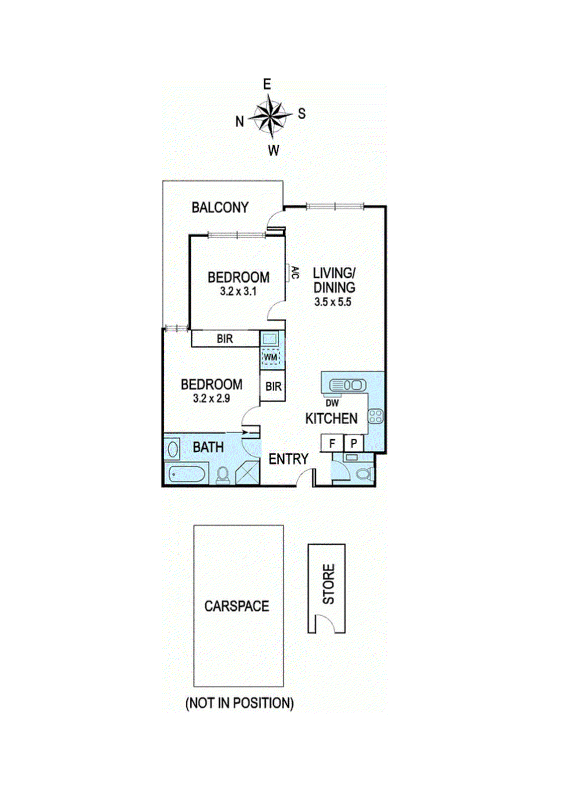 40/315-319 Huntingdale Road, Chadstone VIC 3148 - Floorplan