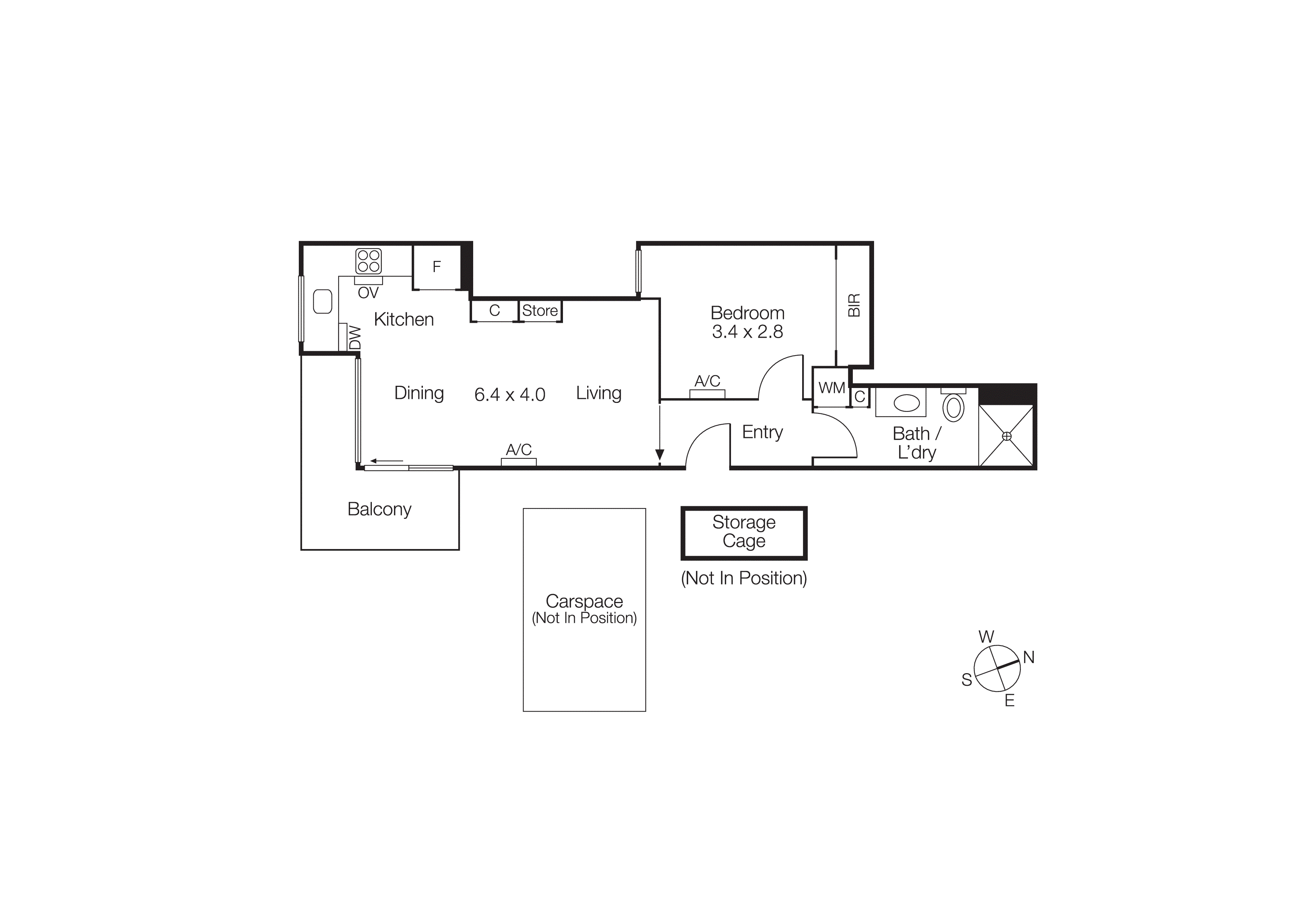 403/19-25 Nott Street, Port Melbourne VIC 3207 - Floorplan