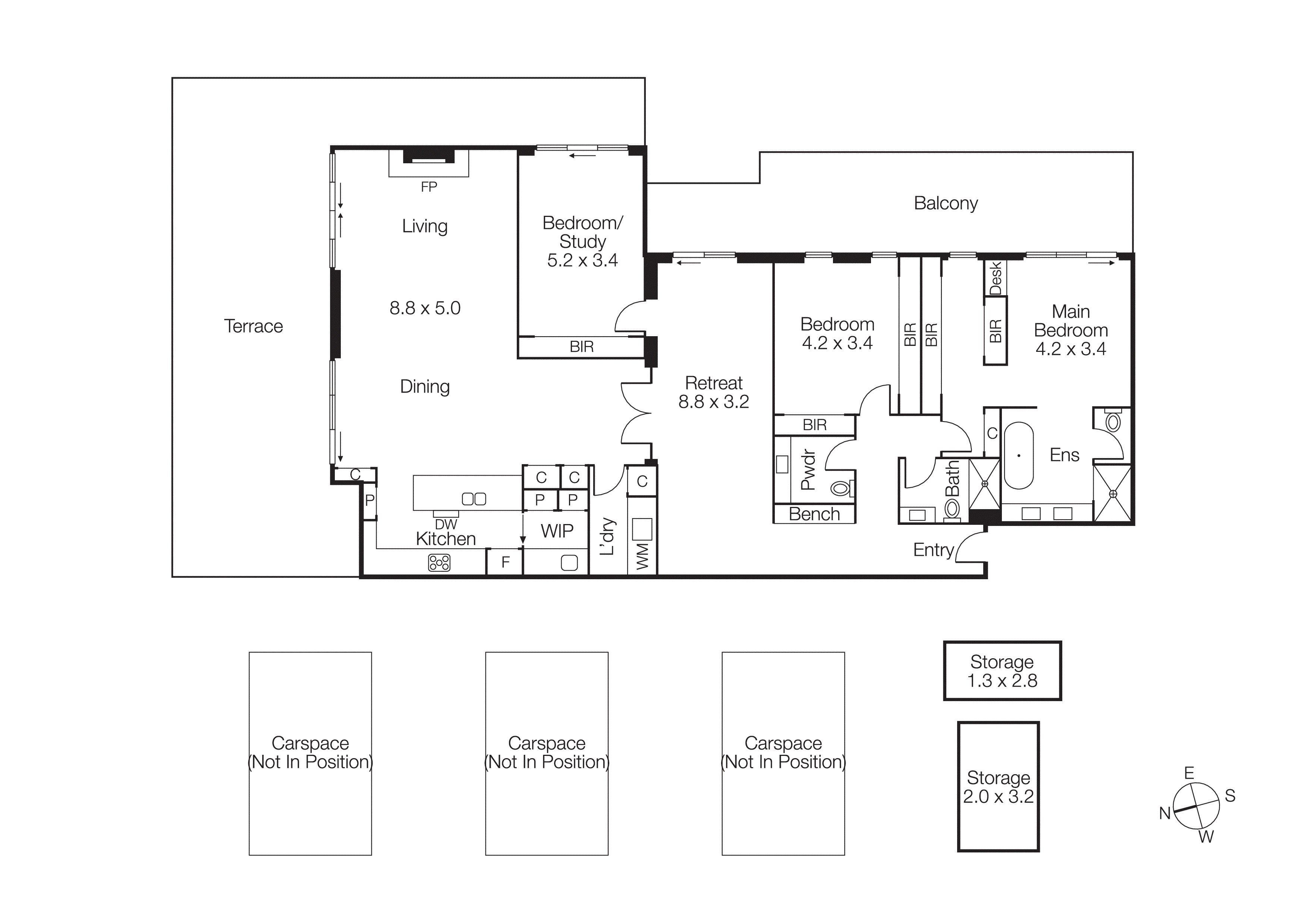 403/216 Bay Road, Sandringham VIC 3191 - Floorplan