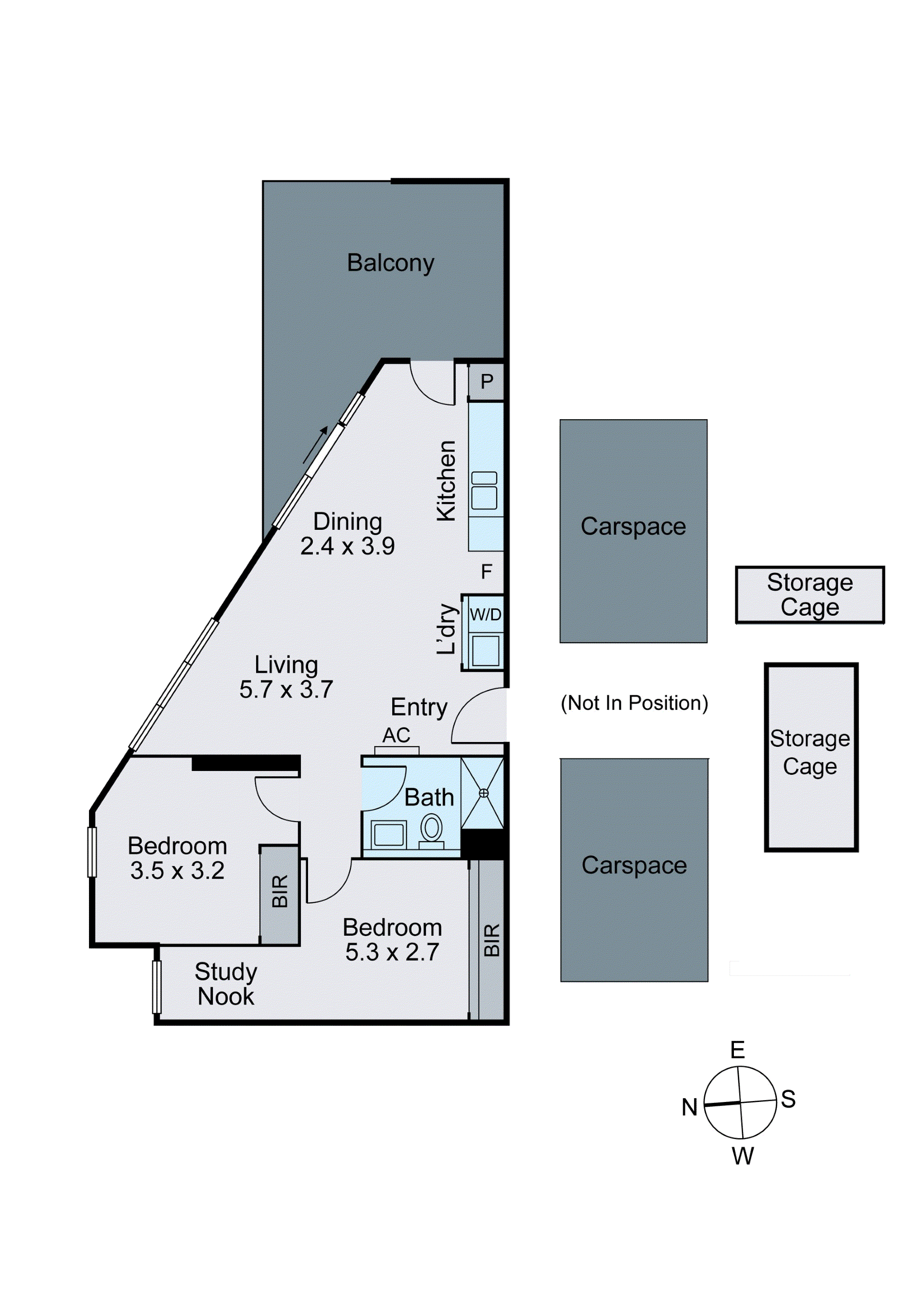 403/25 Trent Street, Glen Iris VIC 3146 - Floorplan
