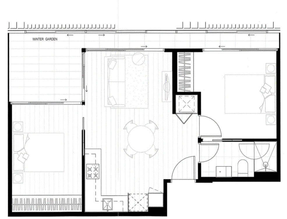 403/3 Victoria Street, Windsor VIC 3181 - Floorplan