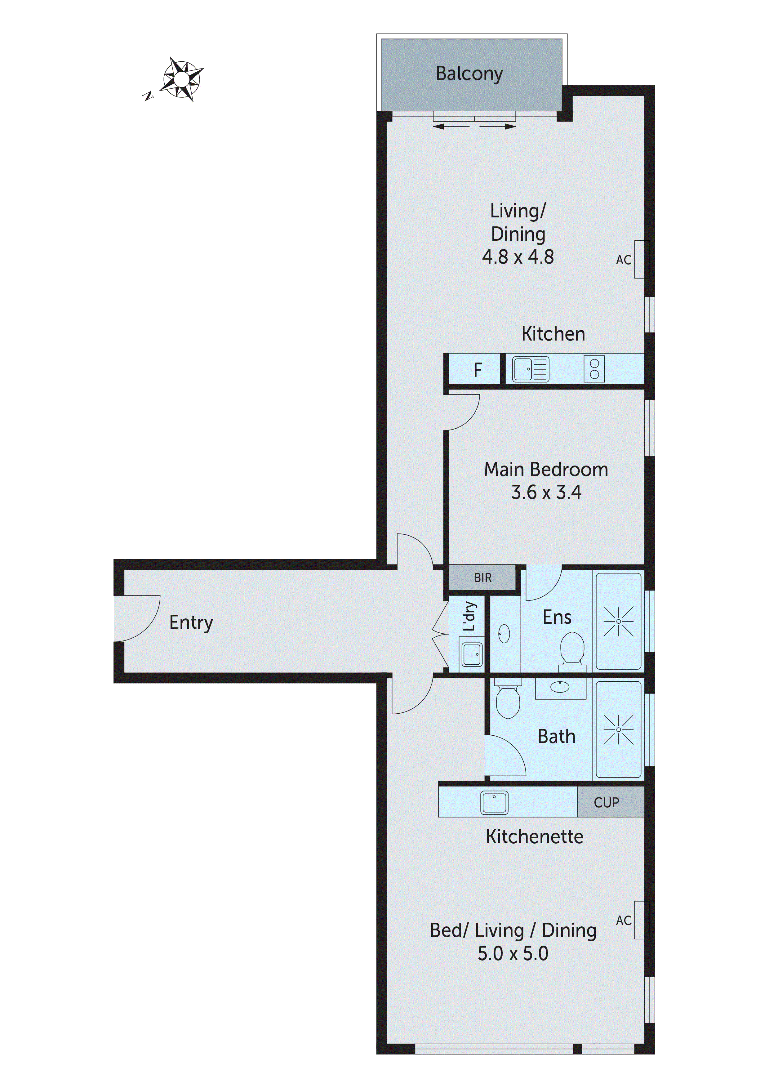 403/6-8 Bellerine Street, Geelong VIC 3220 - Floorplan