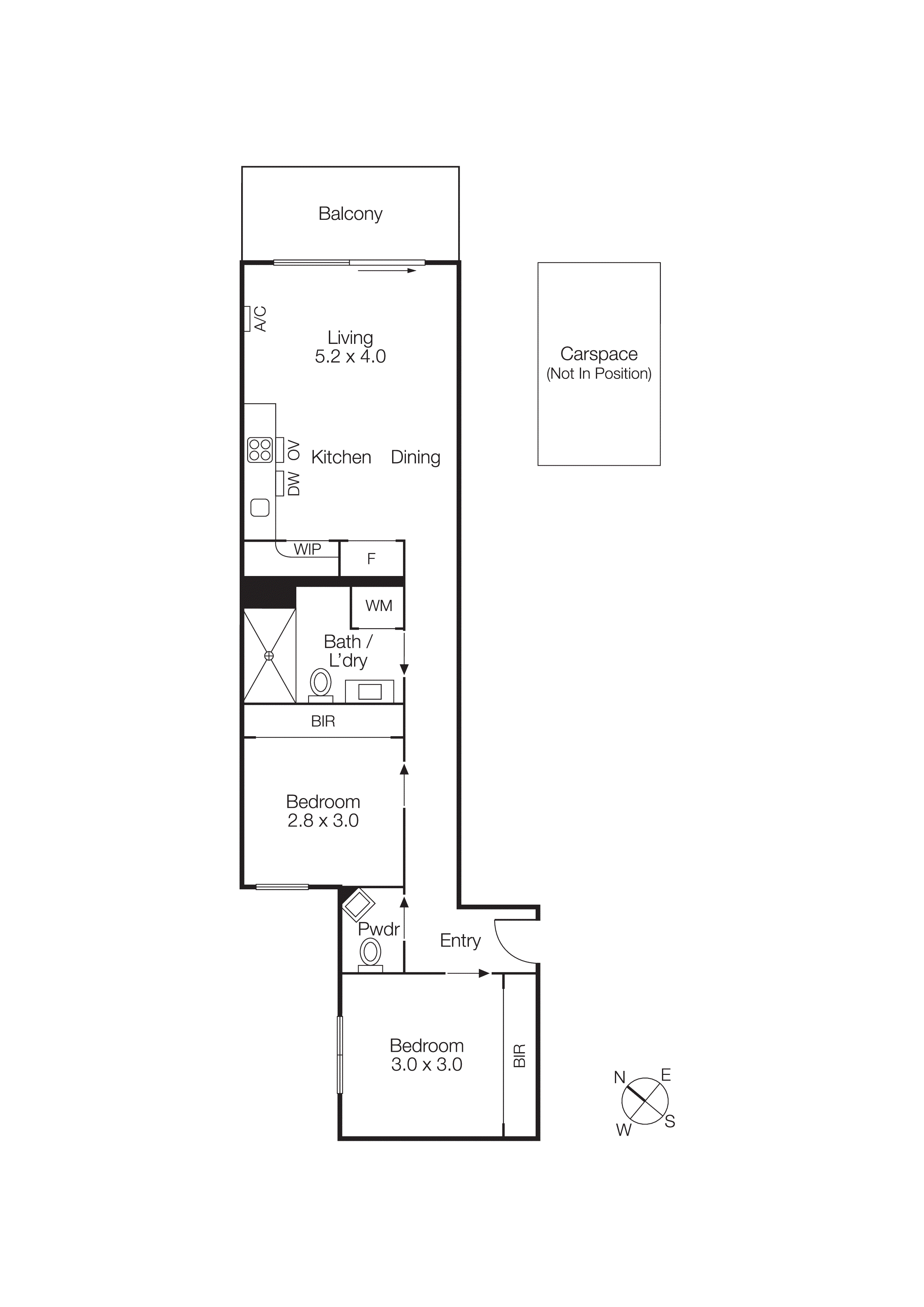 404/18 Grey Street, St Kilda VIC 3182 - Floorplan