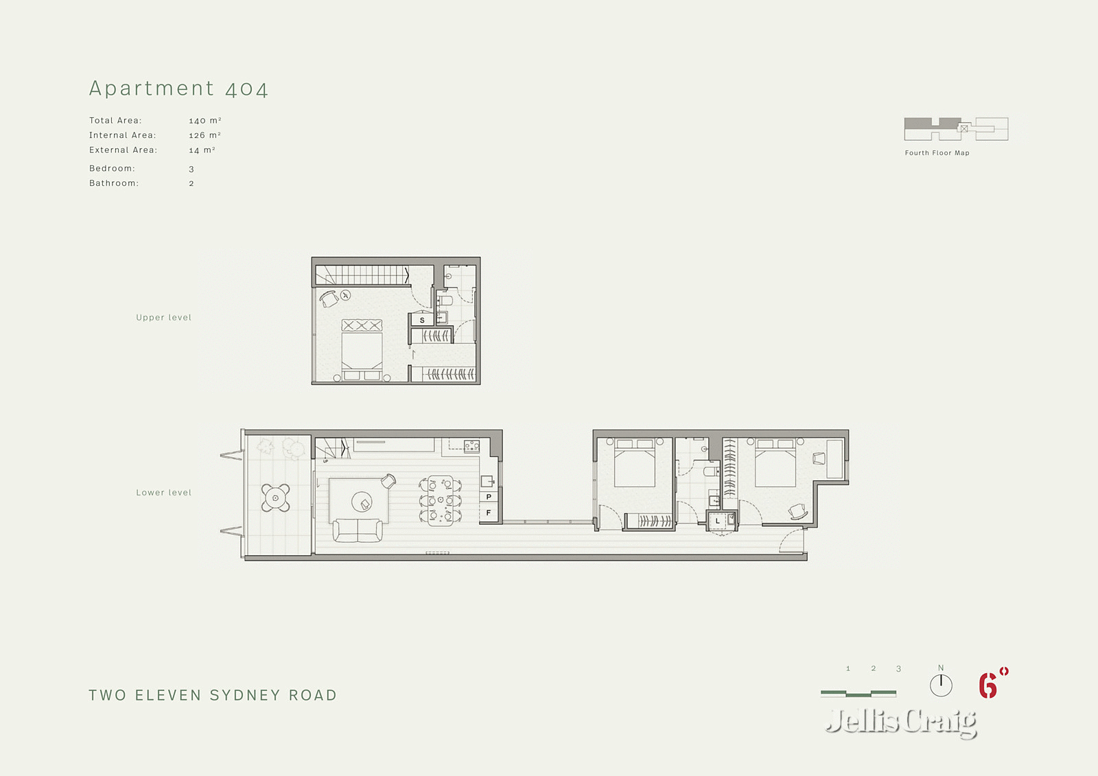 404/211 Sydney Road, Brunswick
- Floorplan 1