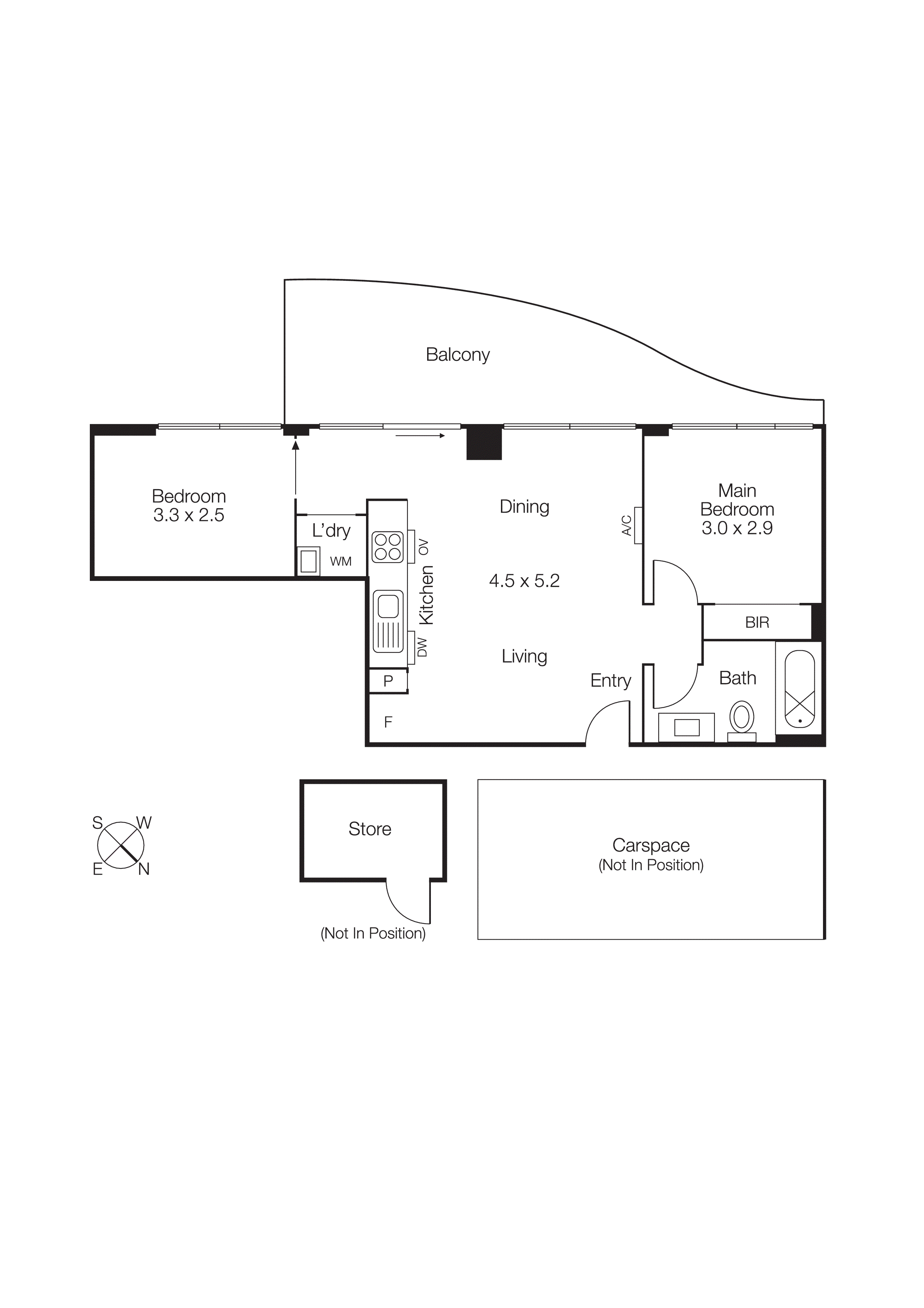 404/232-242 Rouse Street, Port Melbourne VIC 3207 - Floorplan