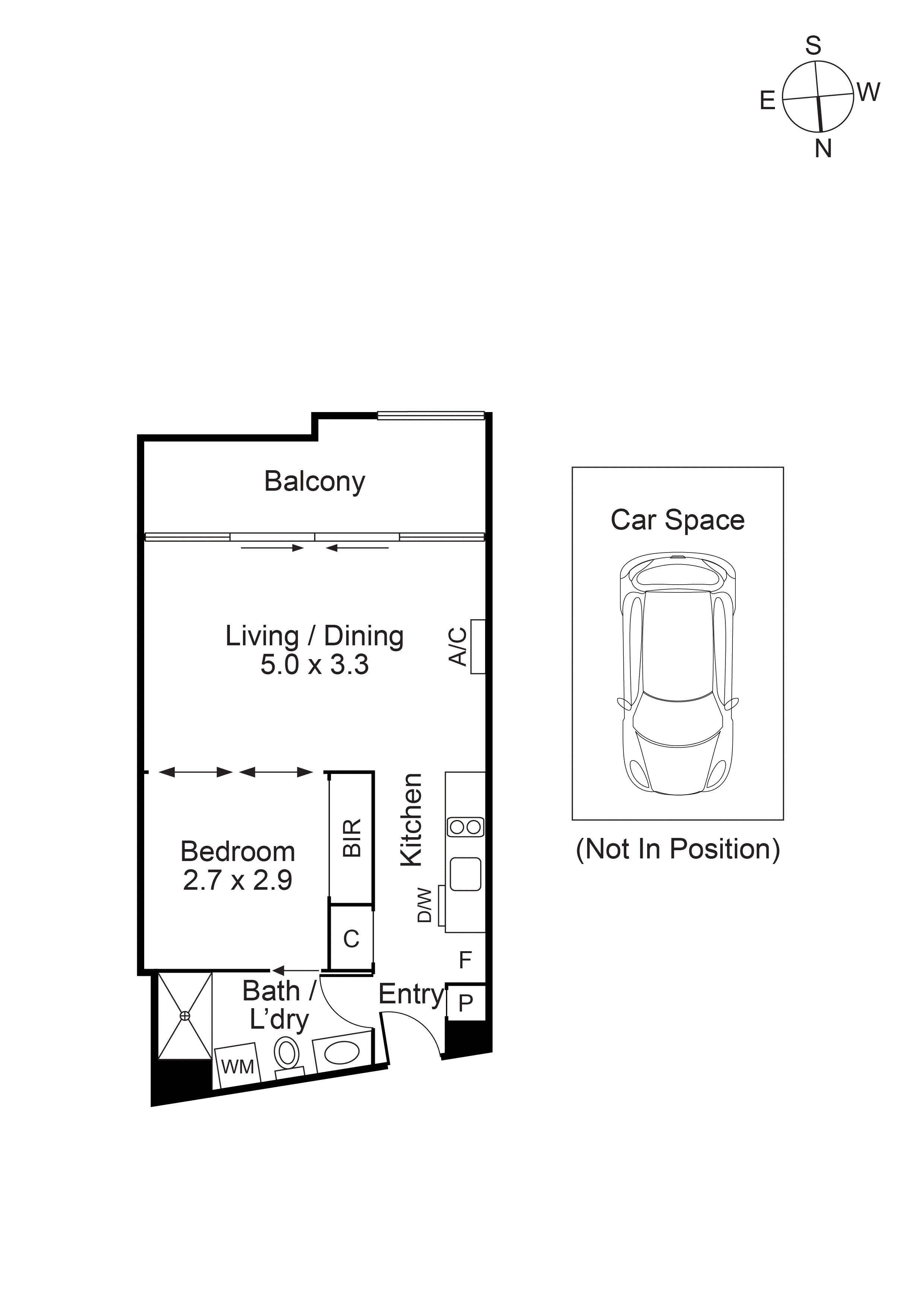 404/839 Dandenong Road, Malvern East VIC 3145 - Floorplan