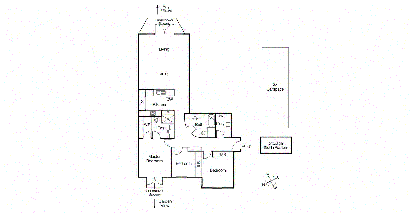404/89 Beach Street, Port Melbourne VIC 3207 - Floorplan