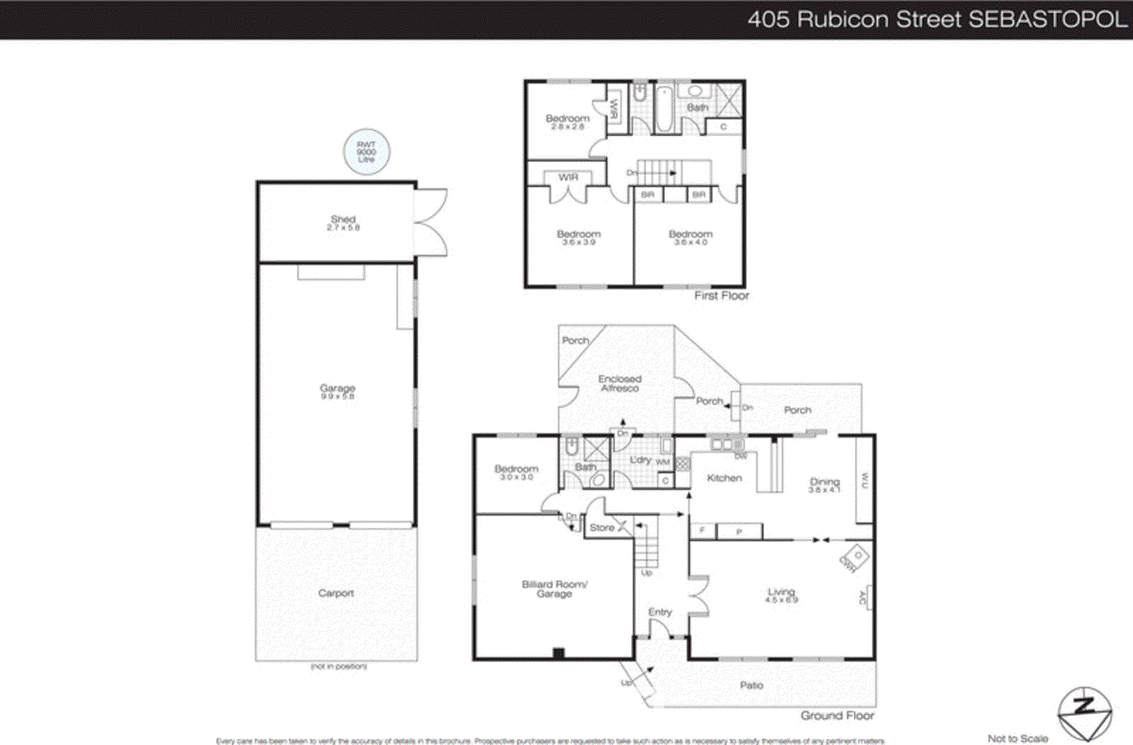 405 Rubicon Street, Sebastopol VIC 3356 - Floorplan