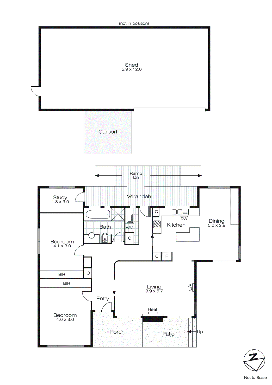 405 Sebastopol Street, Redan VIC 3350 - Floorplan