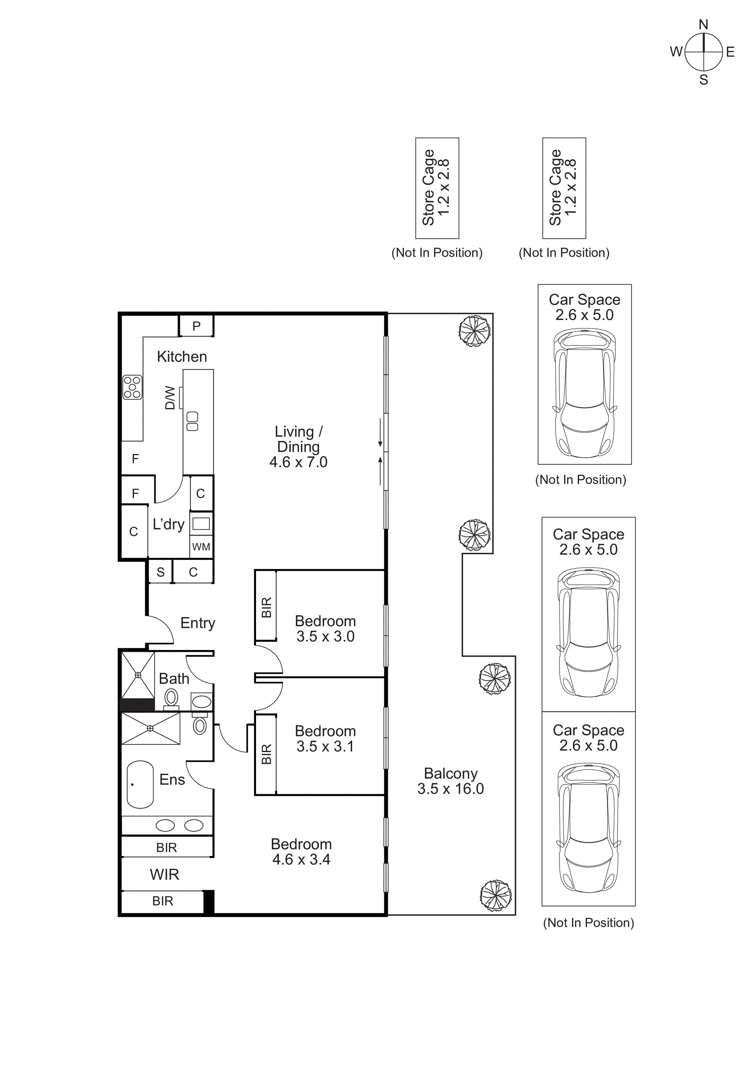 405/216 Bay Road, Sandringham VIC 3191 - Floorplan