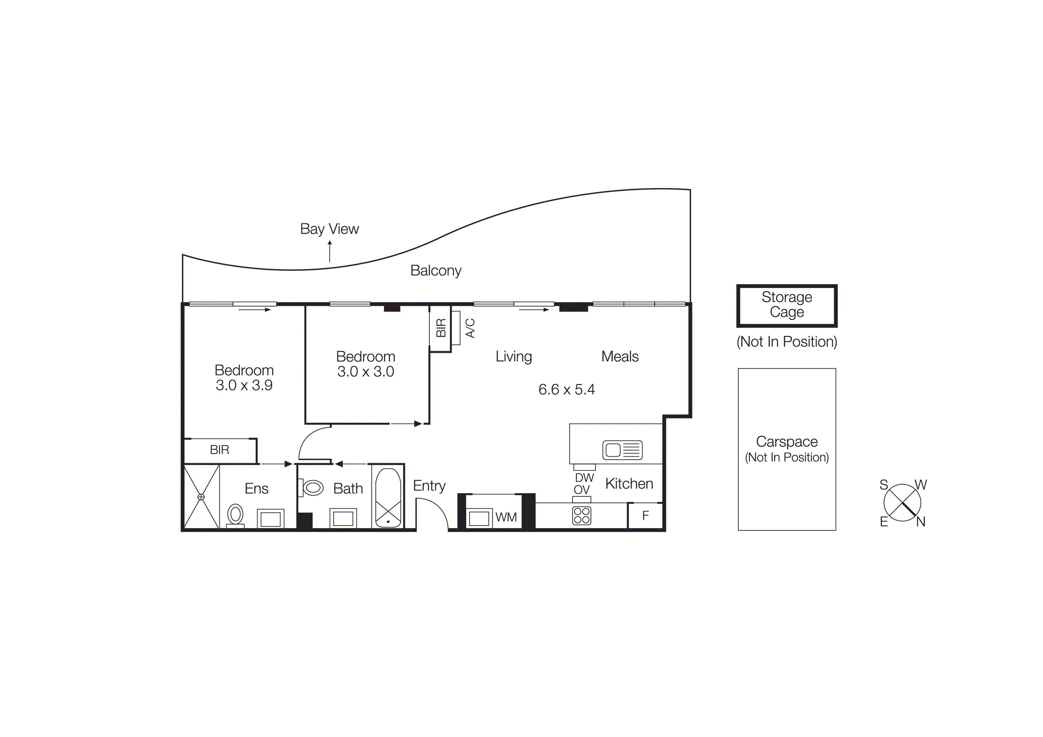 405/232-242 Rouse Street, Port Melbourne VIC 3207 - Floorplan
