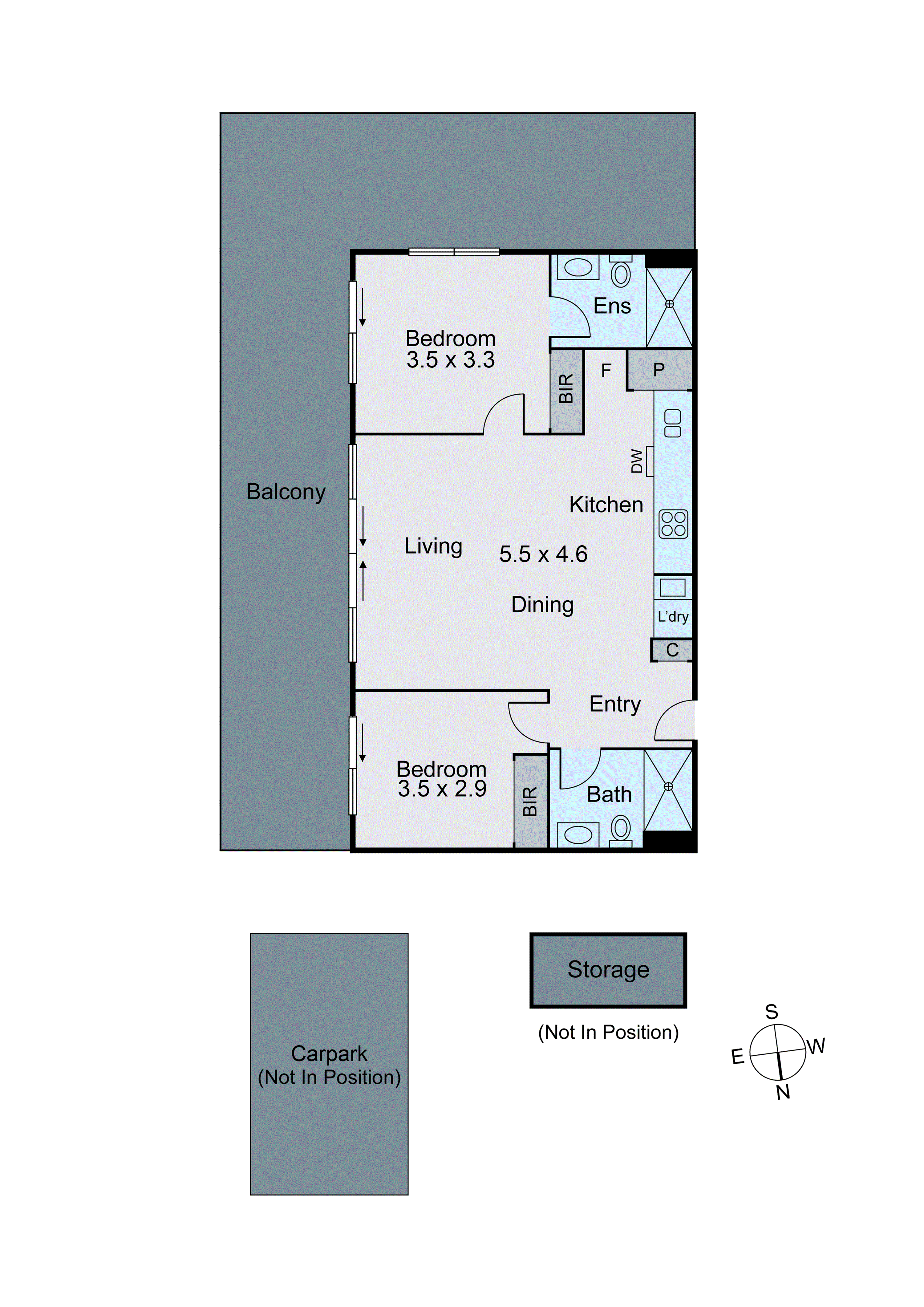 405/28 Swindon Road, Hughesdale VIC 3166 - Floorplan