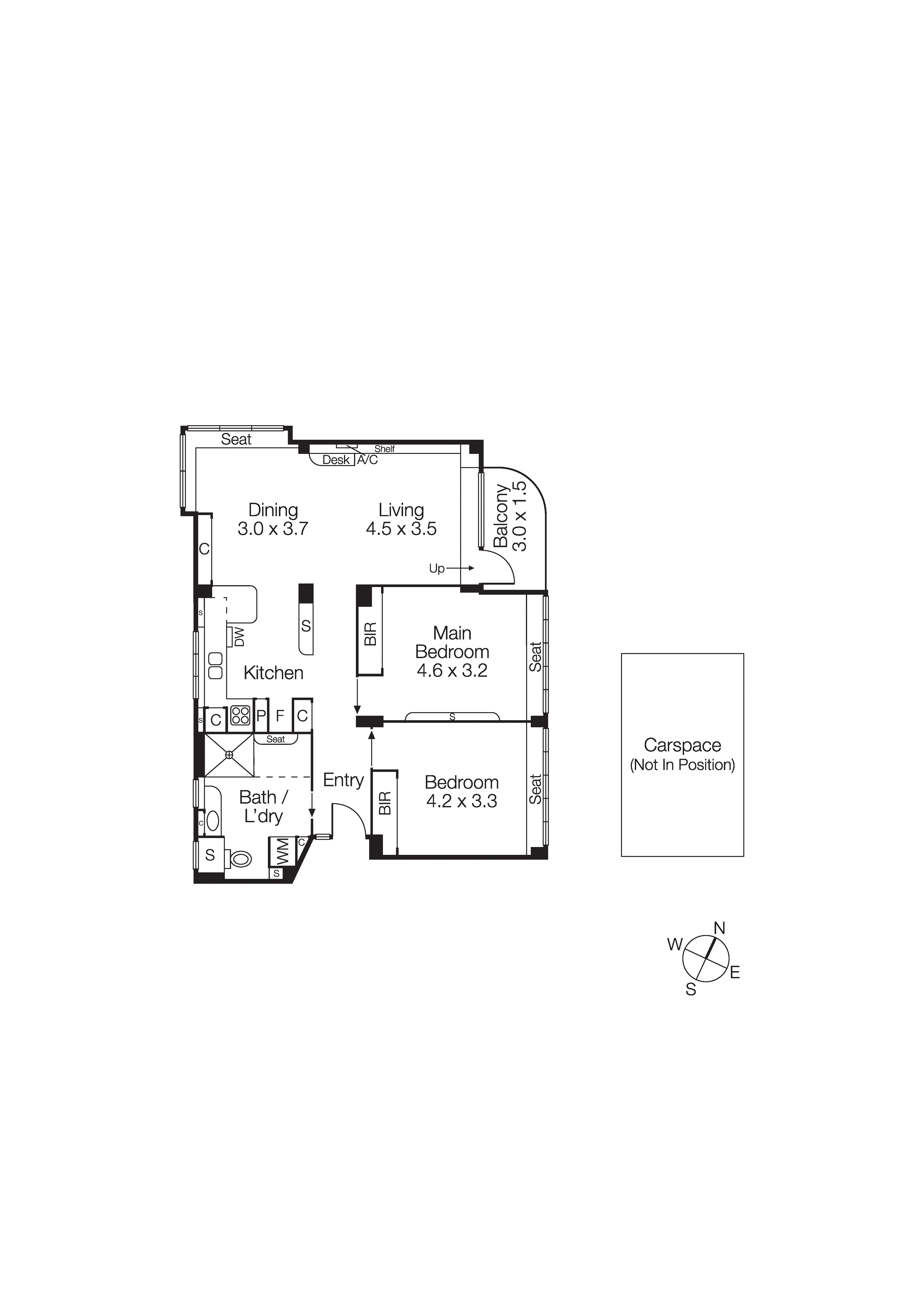 405/33-34 Queens Road, Melbourne VIC 3004 - Floorplan