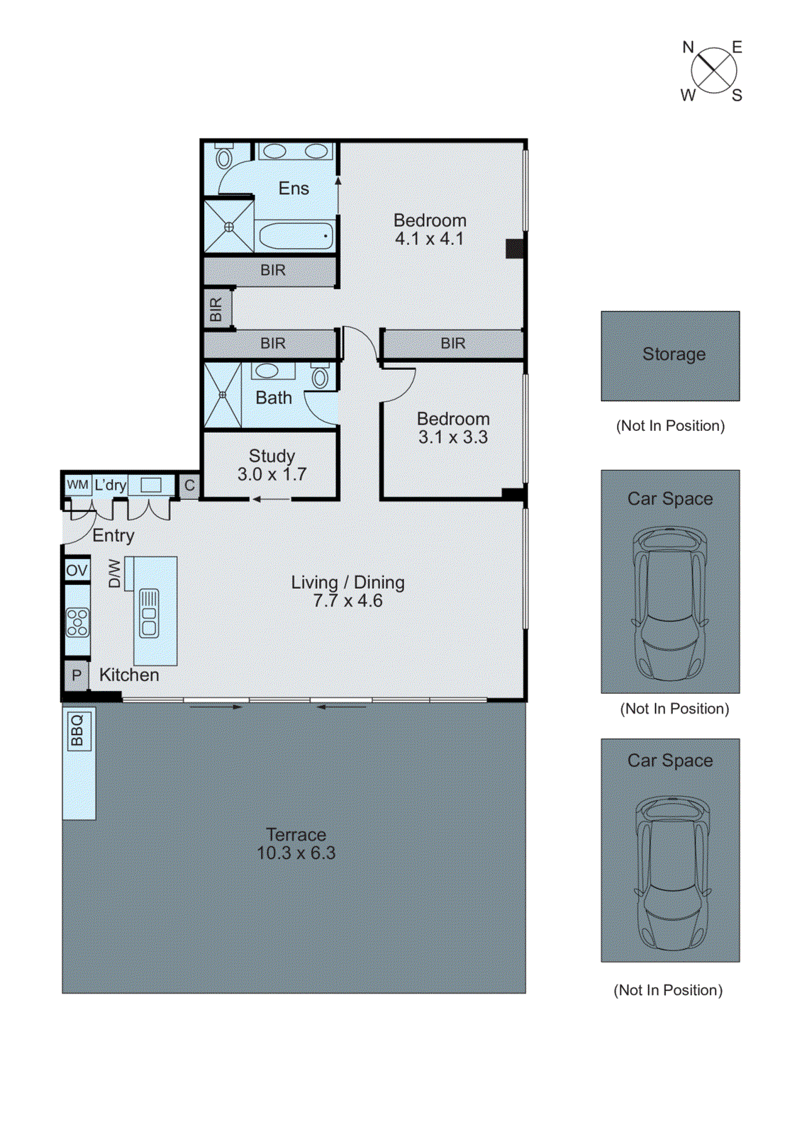405/42 Ralston Street, South Yarra VIC 3141 - Floorplan