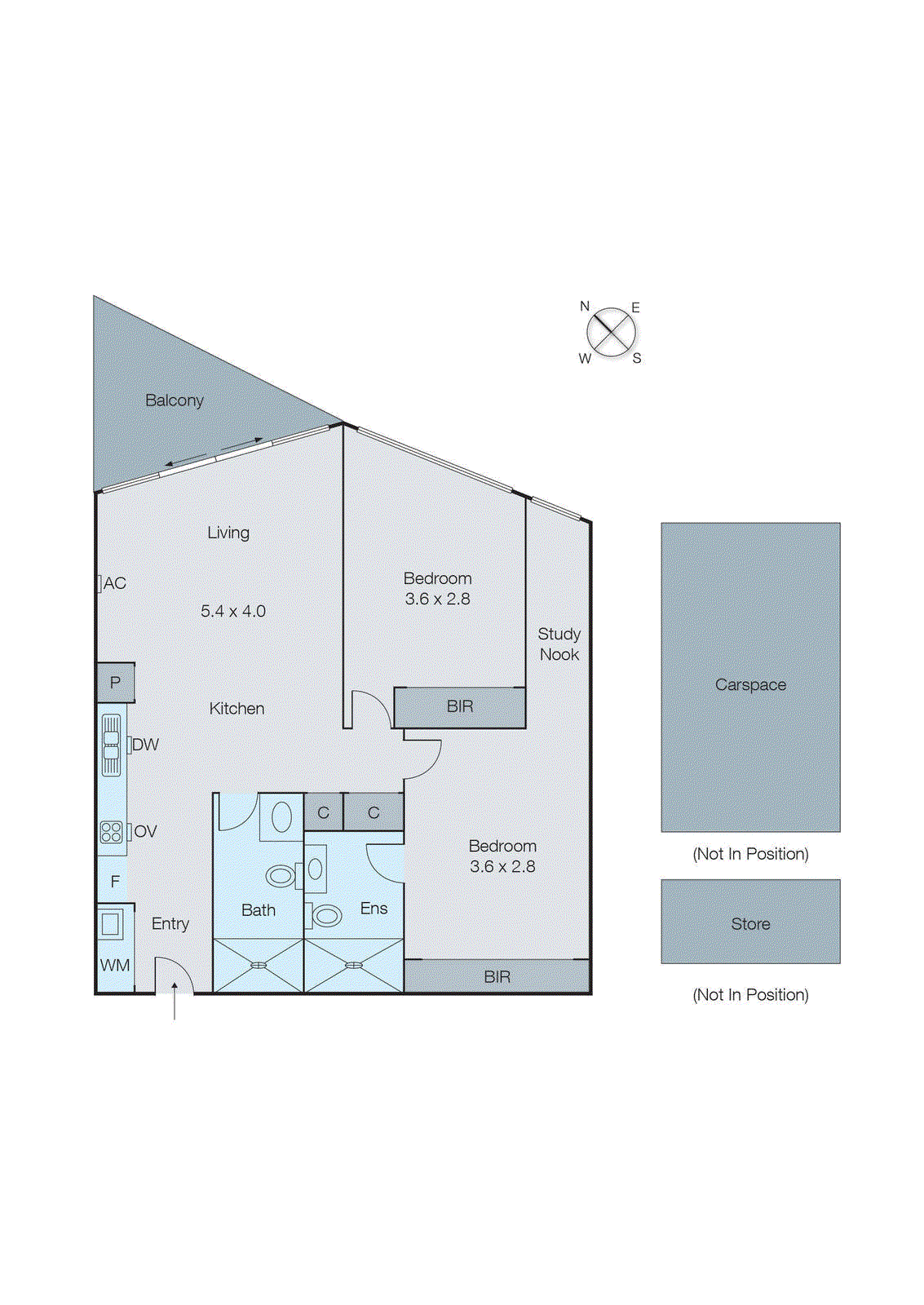 405/7 Balcombe Road, Mentone VIC 3194 - Floorplan