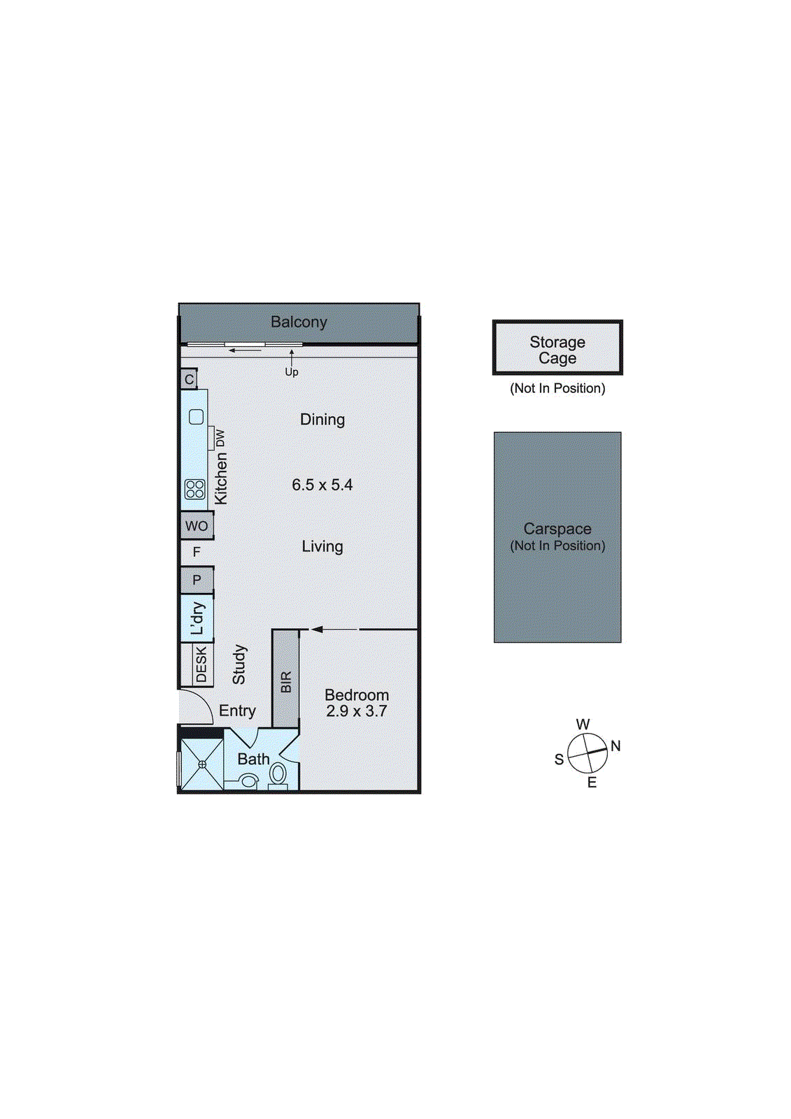 405/78 Inkerman Street, St Kilda VIC 3182 - Floorplan