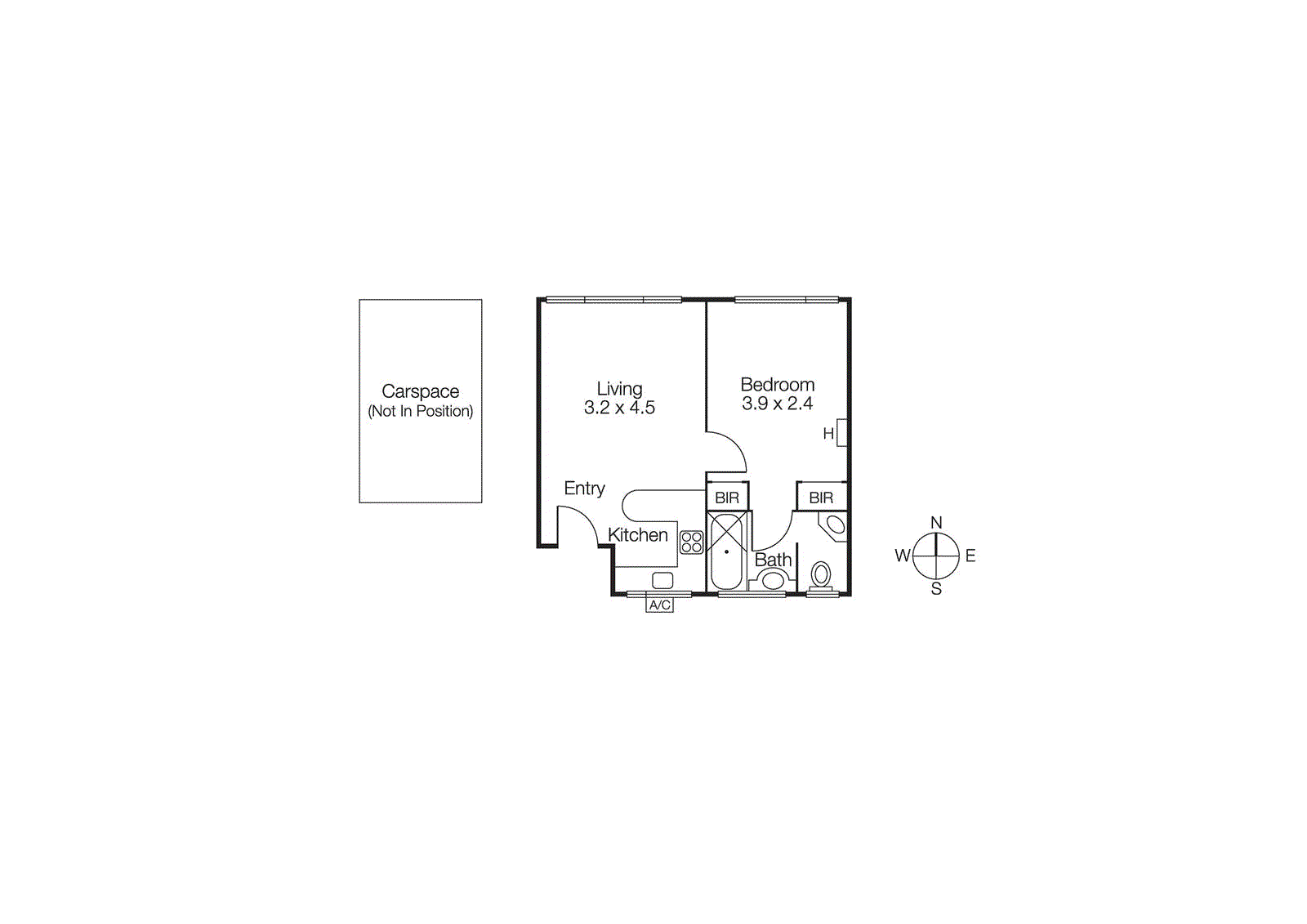 40/6 Williams Road, Prahran VIC 3181 - Floorplan