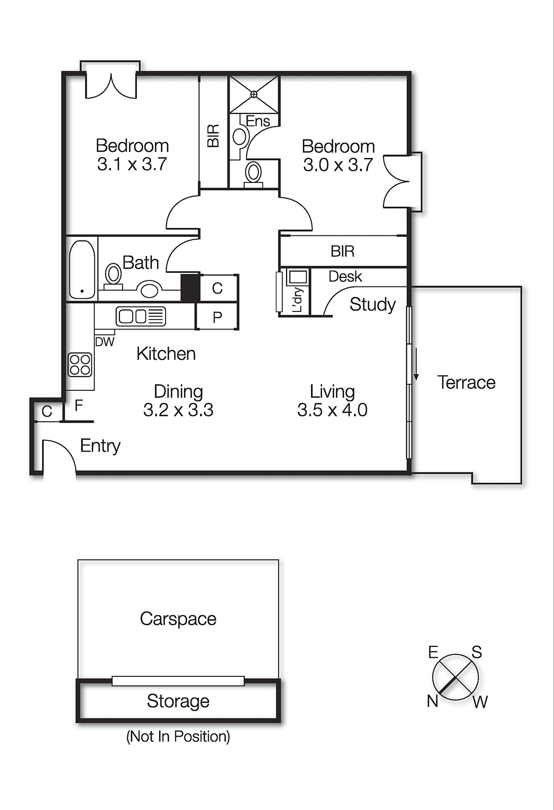 406/1146 Nepean Highway, Highett VIC 3190 - Floorplan