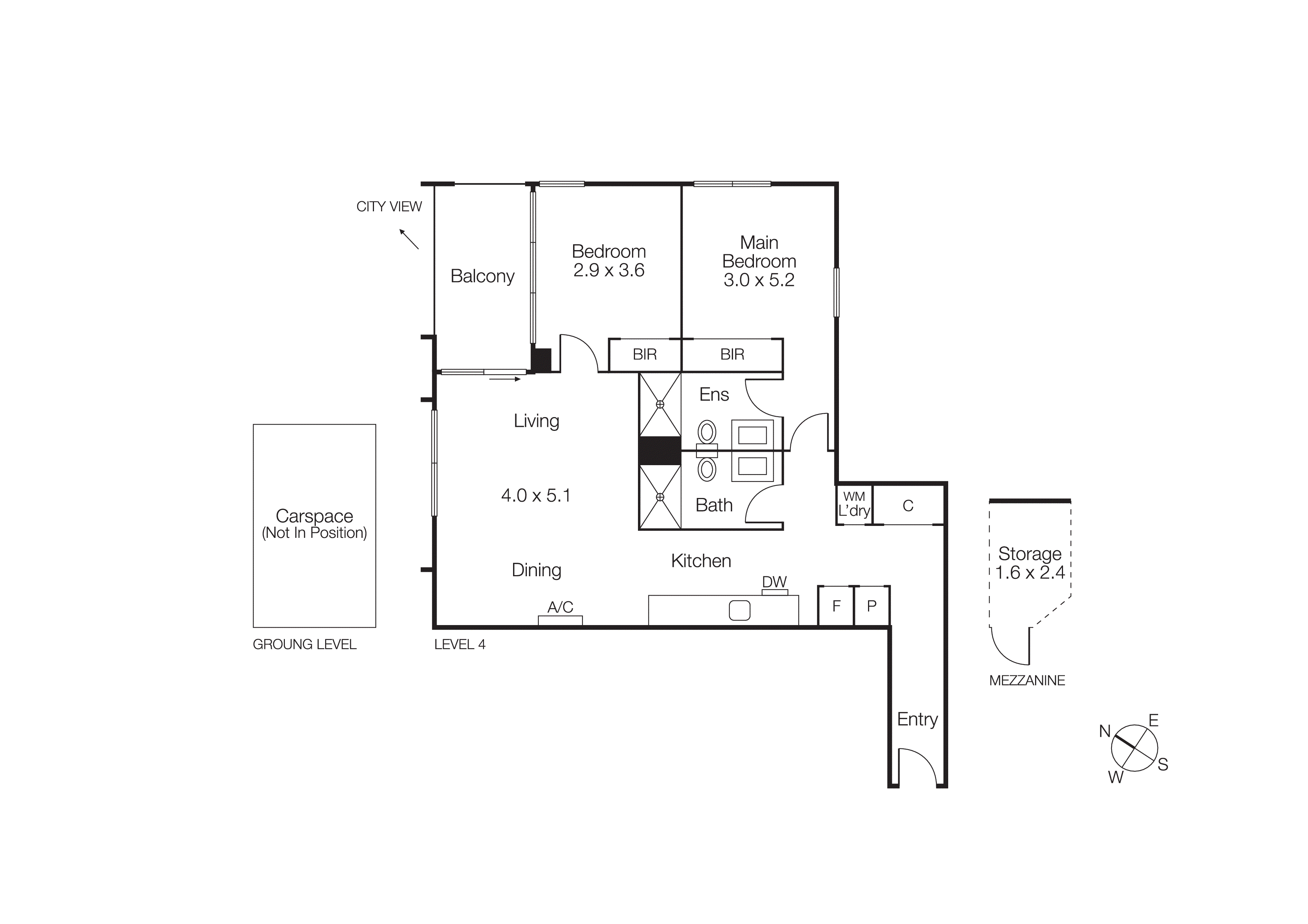 406/167 Gladstone Street, South Melbourne VIC 3205 - Floorplan
