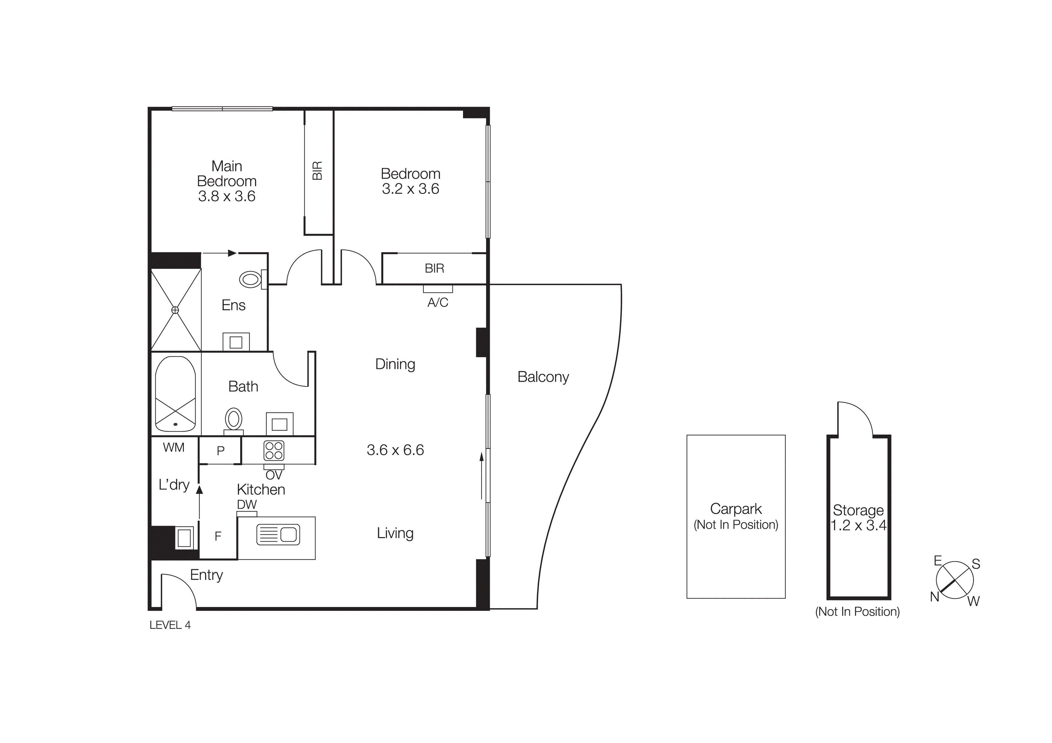 406/232-242 Rouse Street, Port Melbourne VIC 3207 - Floorplan