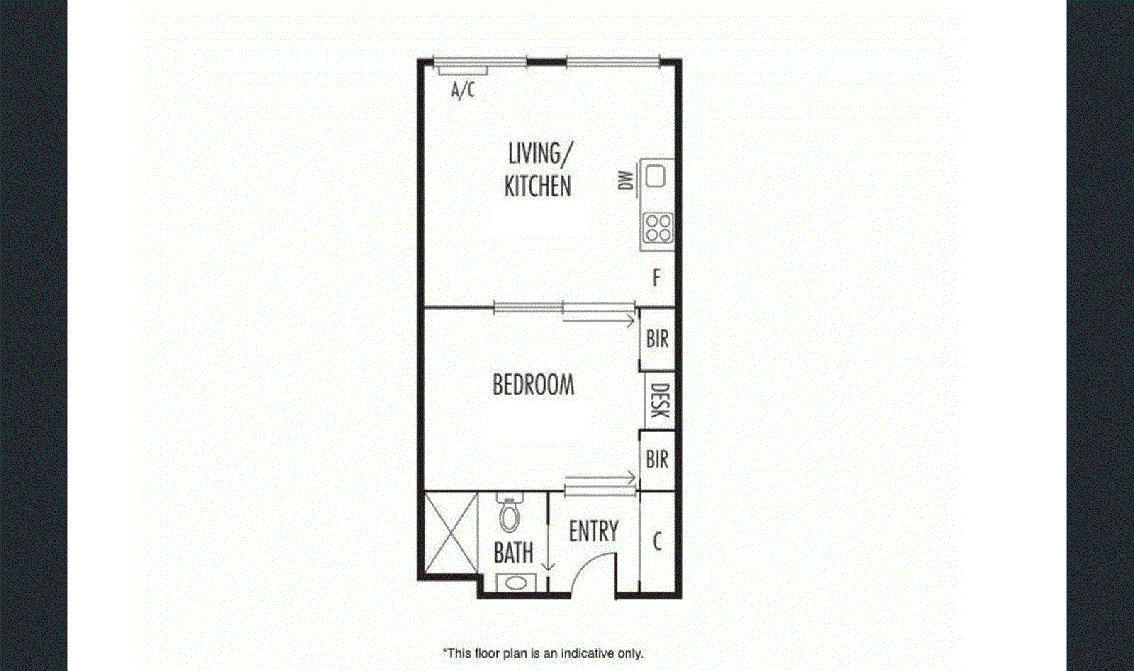 406/77 River Street, South Yarra VIC 3141 - Floorplan