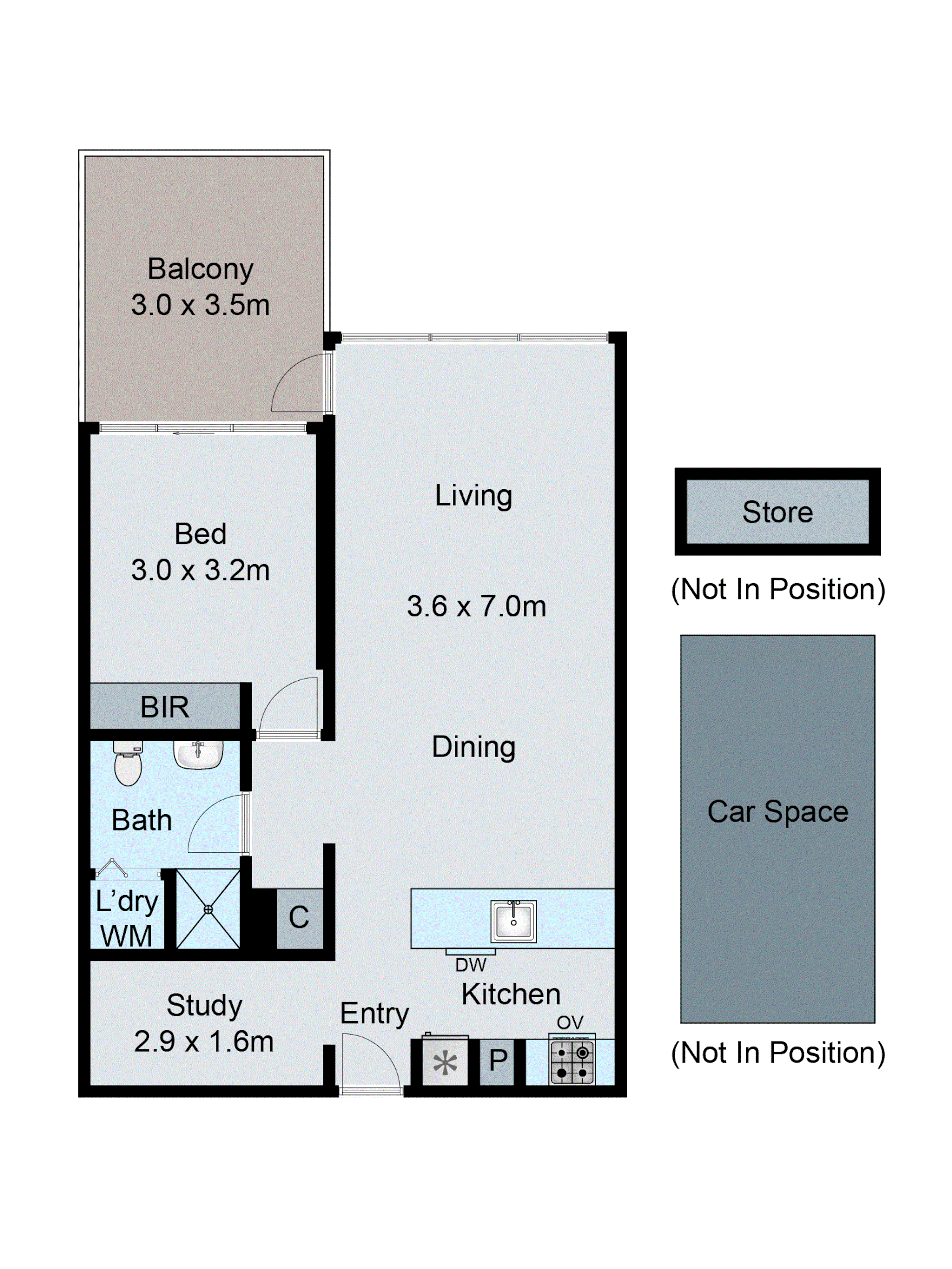 406/770a Toorak Road, Glen Iris VIC 3146 - Floorplan