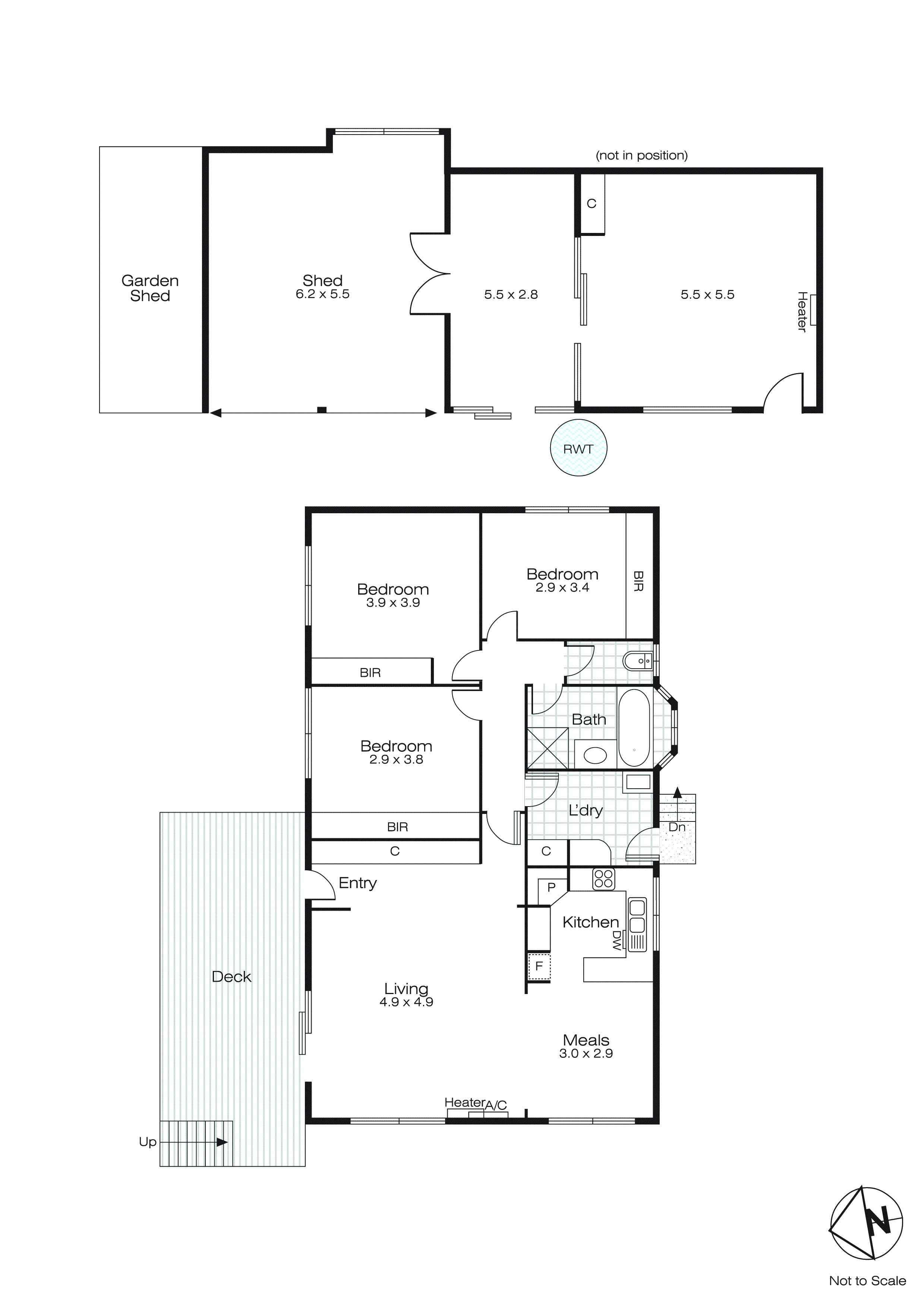 407 Richards Street, Canadian VIC 3350 - Floorplan