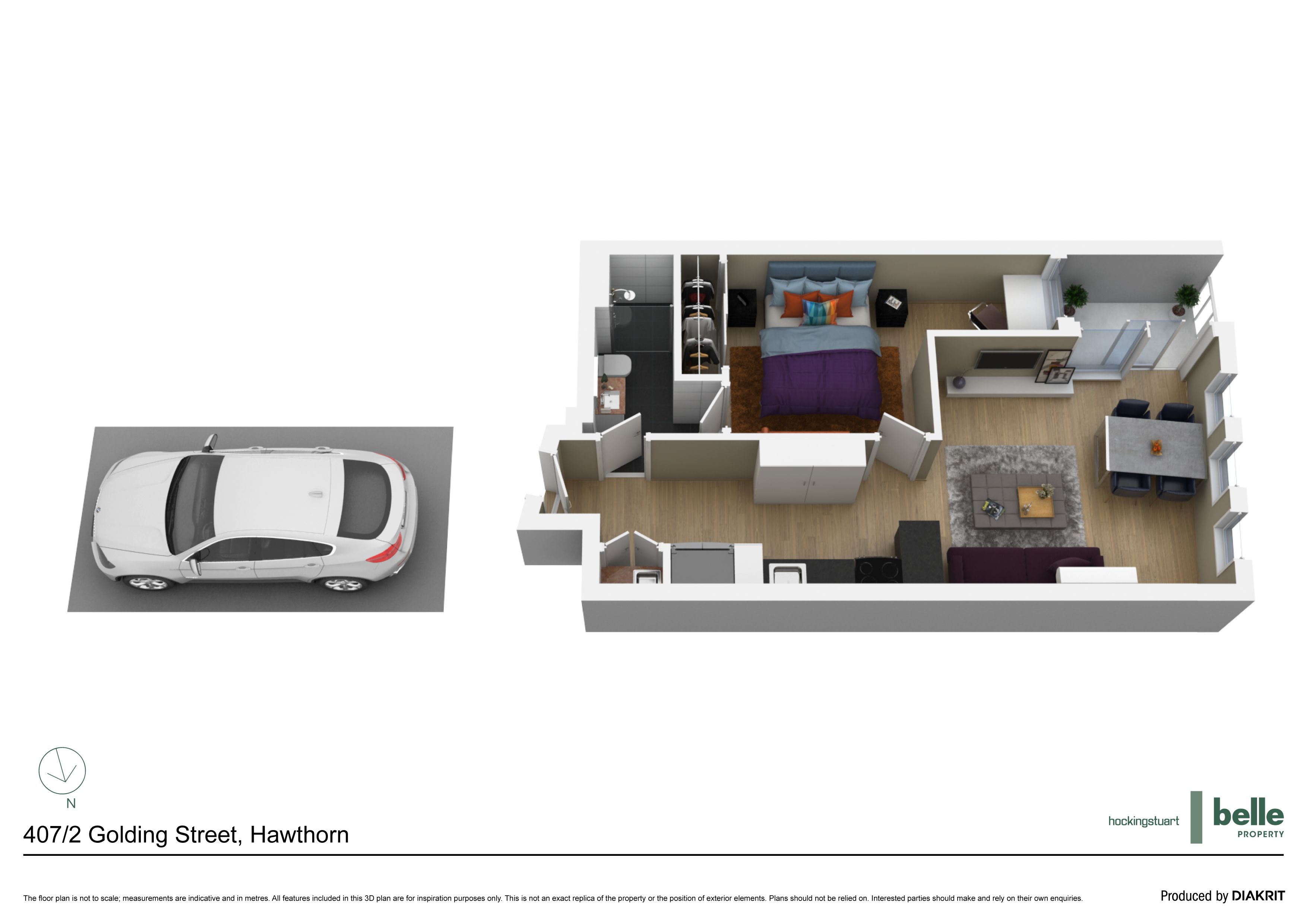 407 2 Golding Street Hawthorn Vic 3122