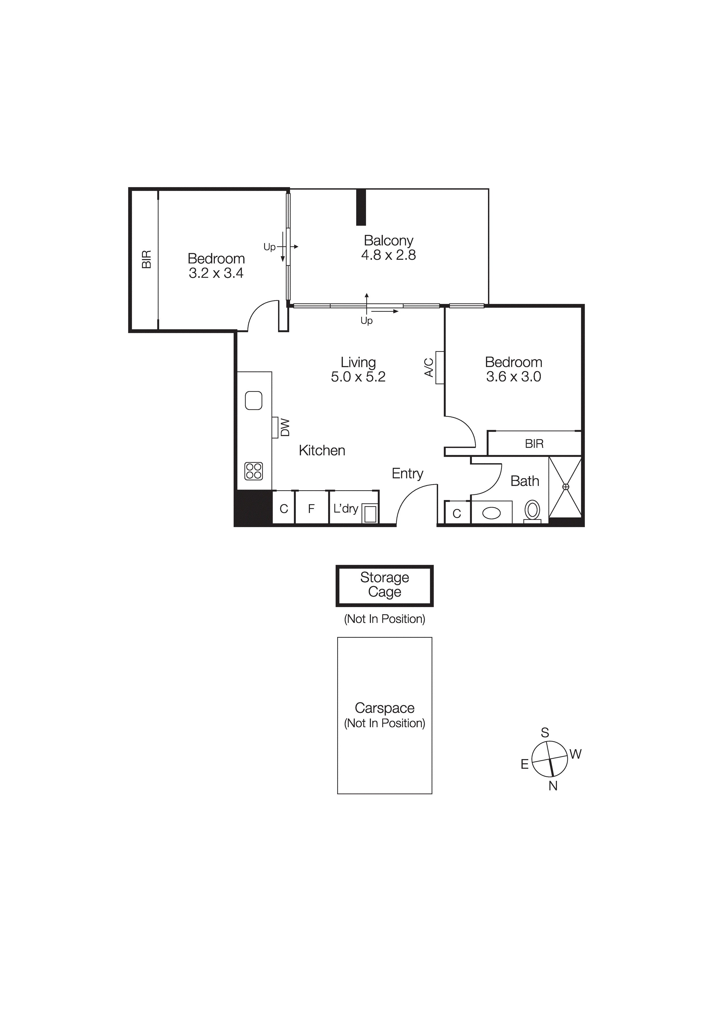 407/33 Judd Street, Richmond VIC 3121 - Floorplan