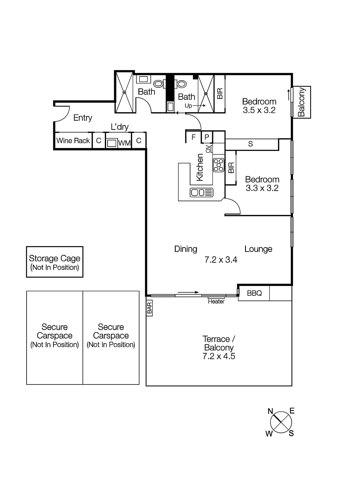 407/55 Beach Street, Port Melbourne VIC 3207 - Floorplan