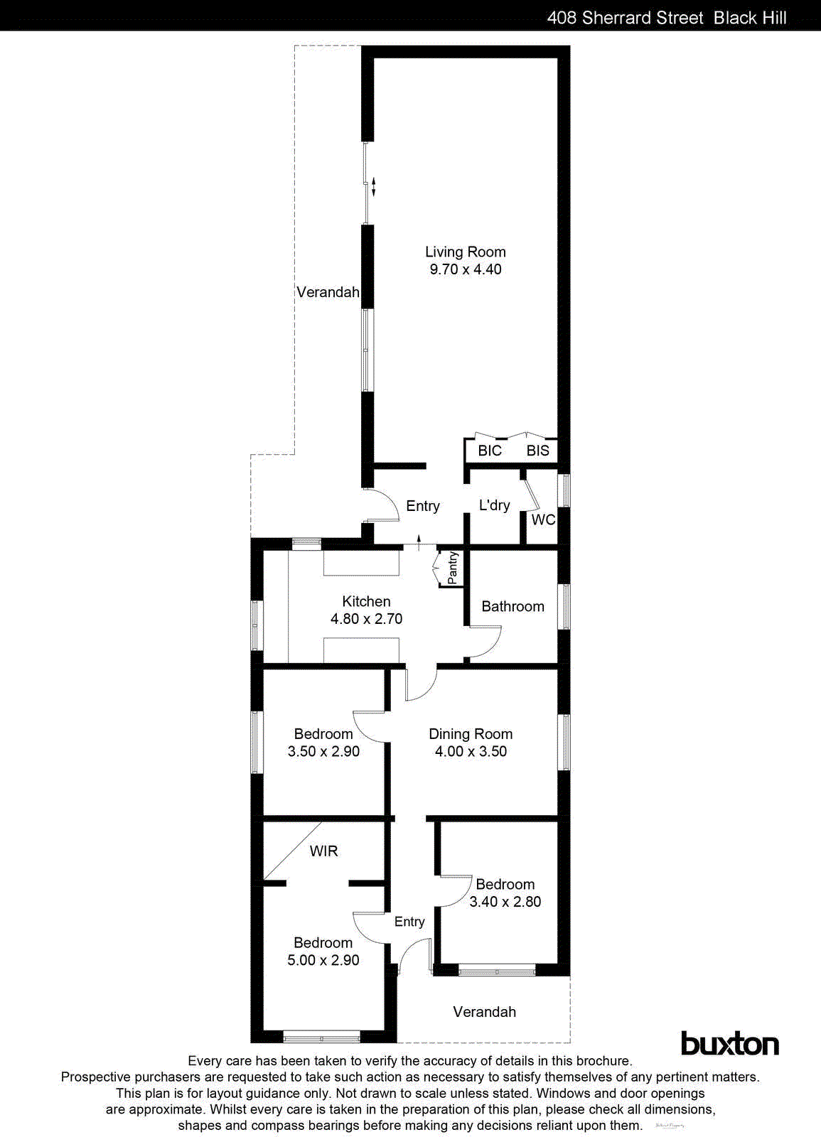 408 Sherrard Street, Black Hill VIC 3350 - Floorplan