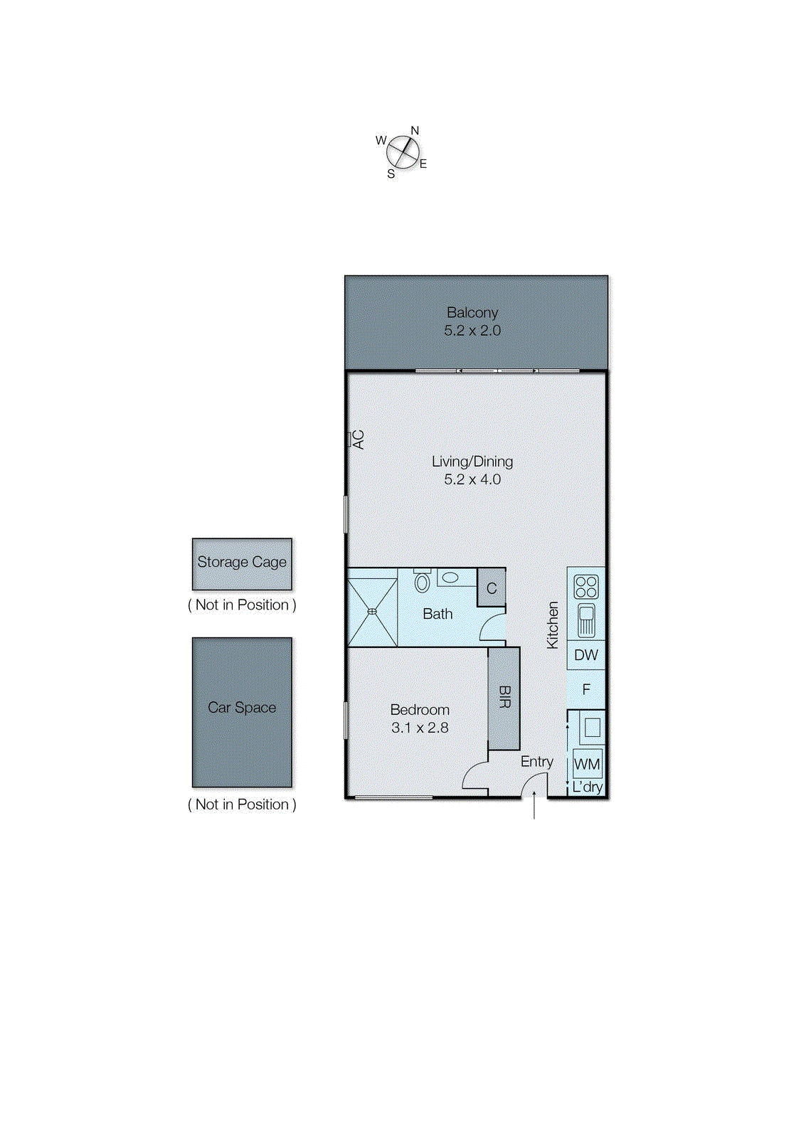 408/1228 Nepean Highway, Cheltenham VIC 3192 - Floorplan