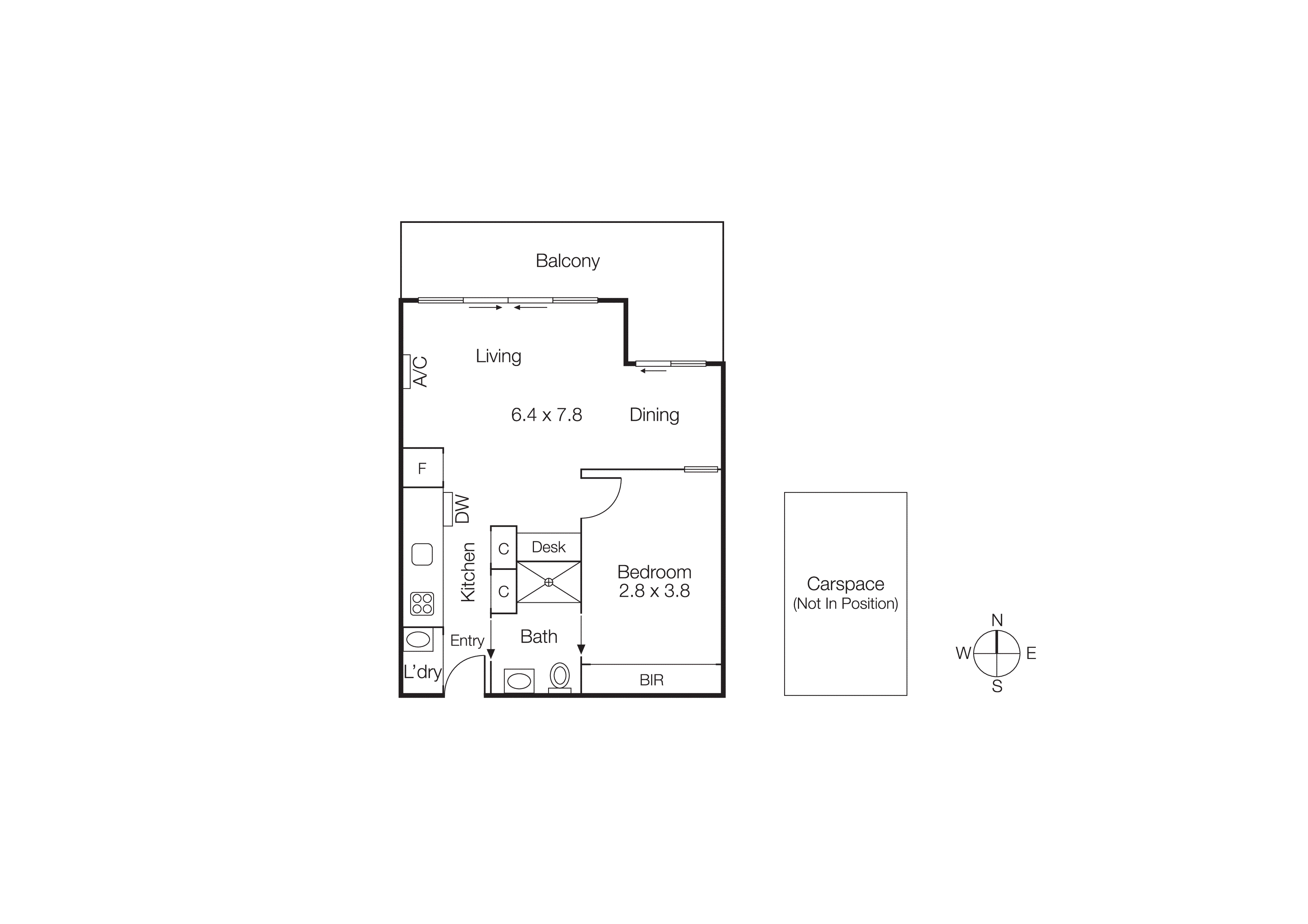 409/11-15 Wellington Street, St Kilda VIC 3182 - Floorplan